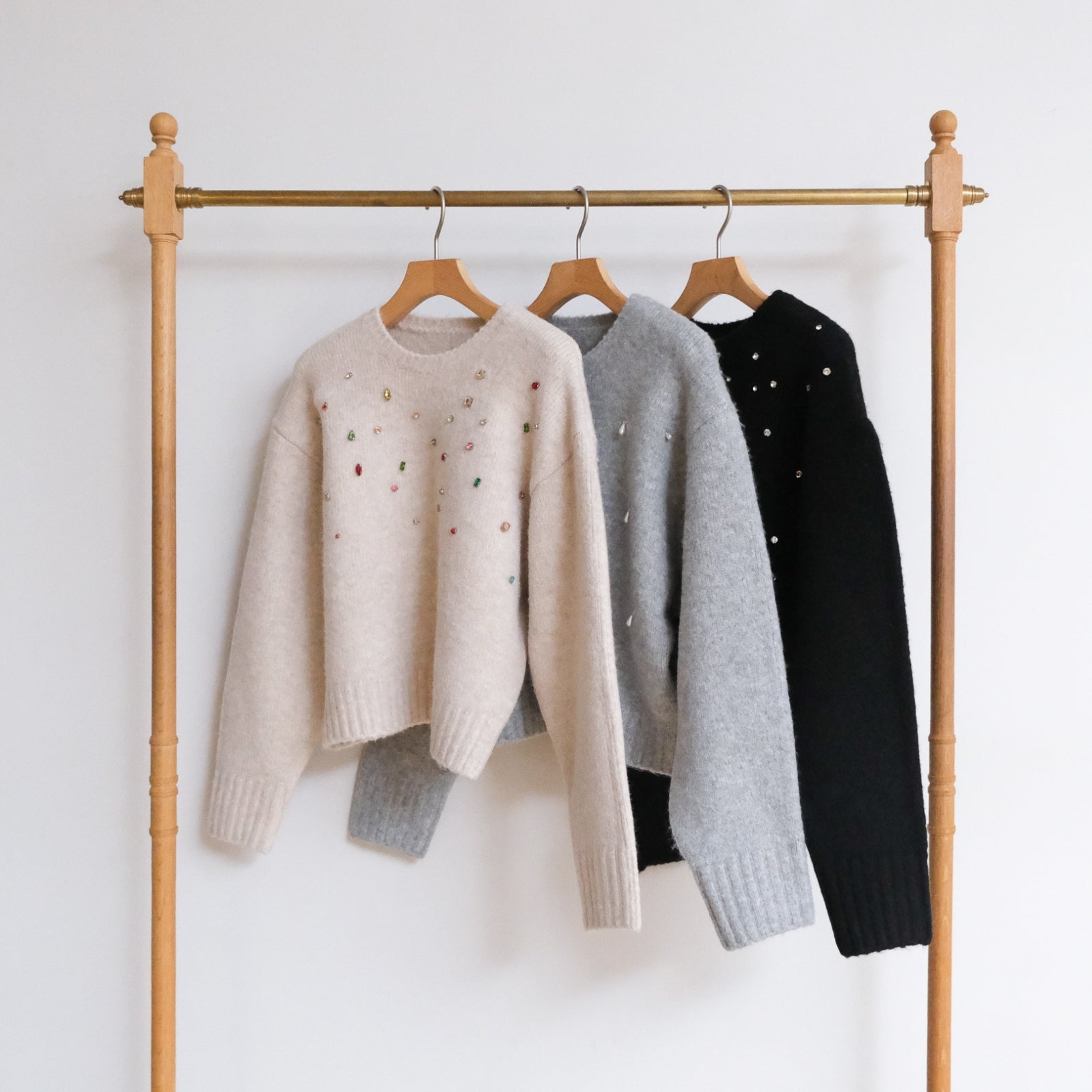 JewelryプルオーバーKnitトップス