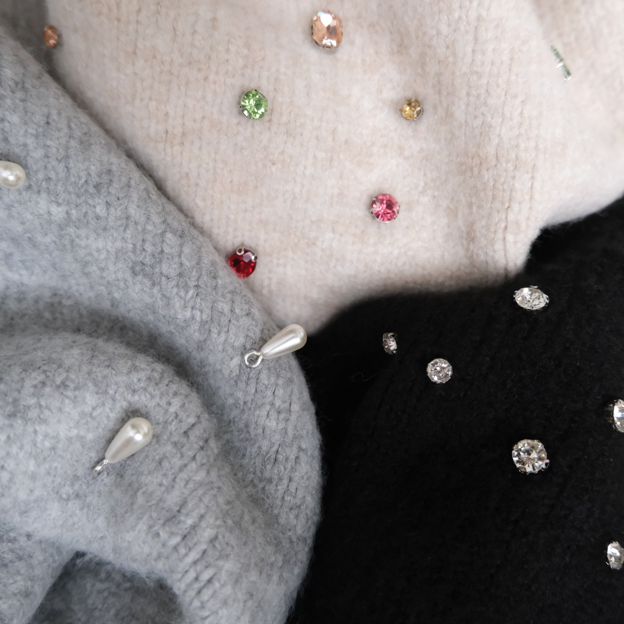 JewelryプルオーバーKnitトップス