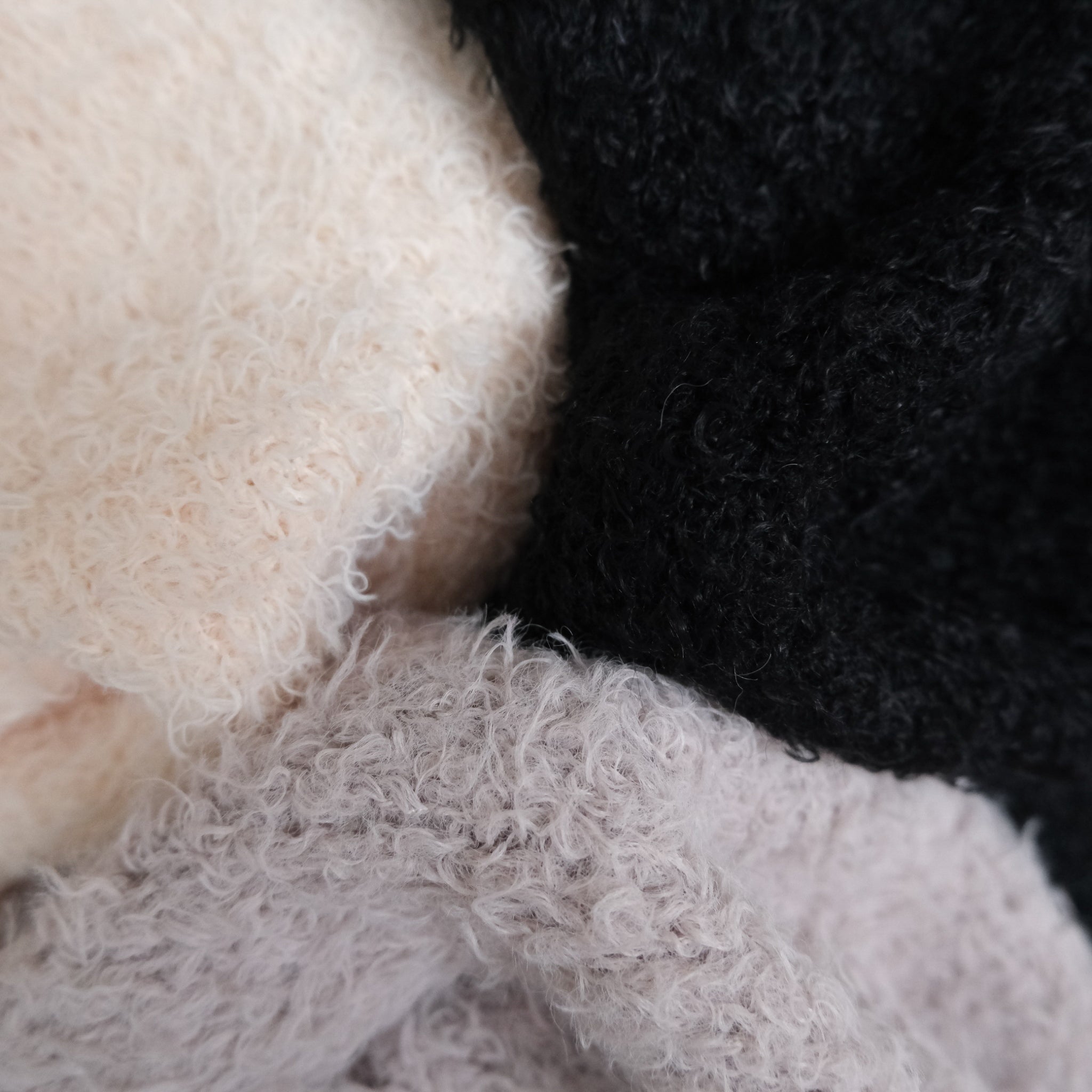 Poodle Yarn high neck arm warmer set