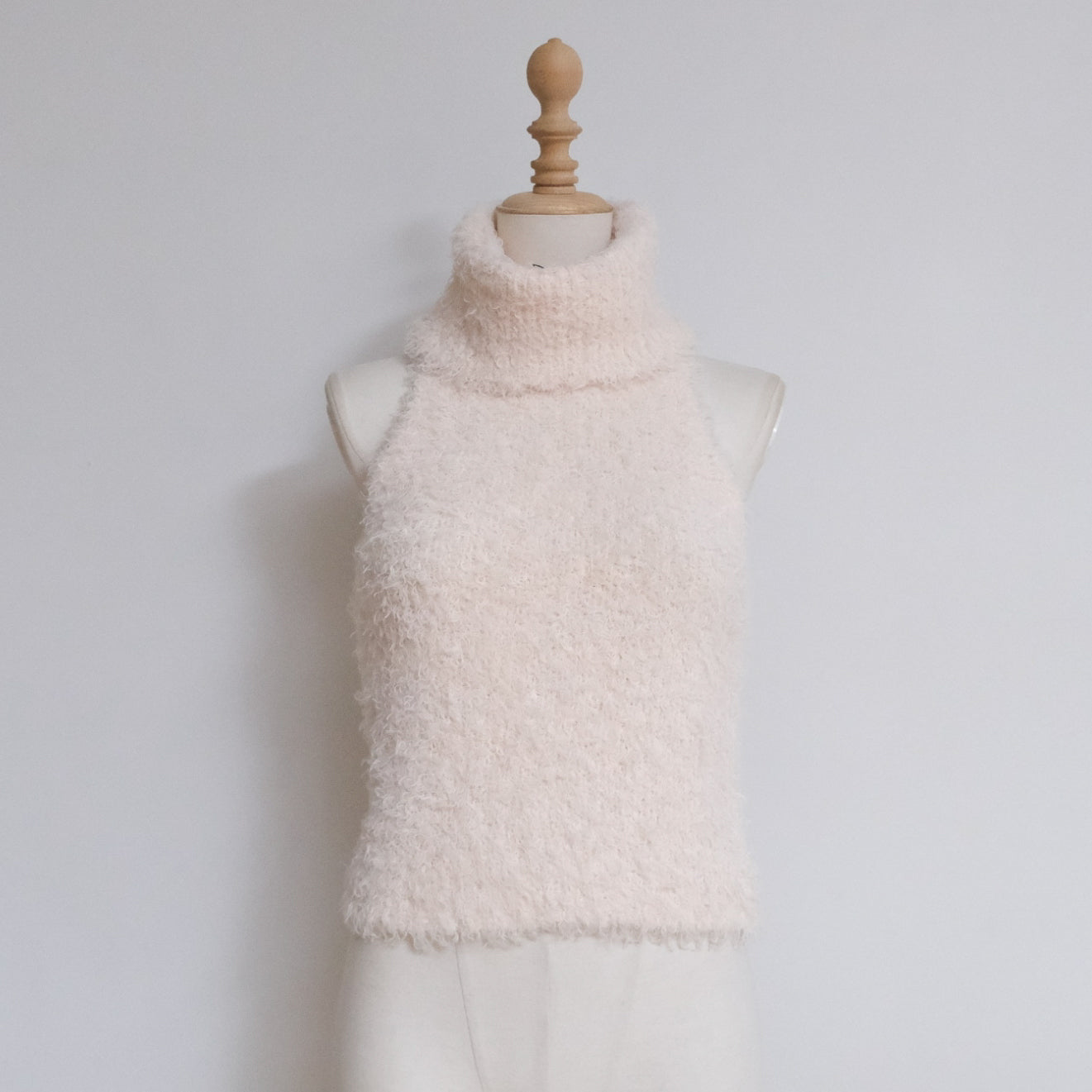 Poodle Yarn high neck arm warmer set