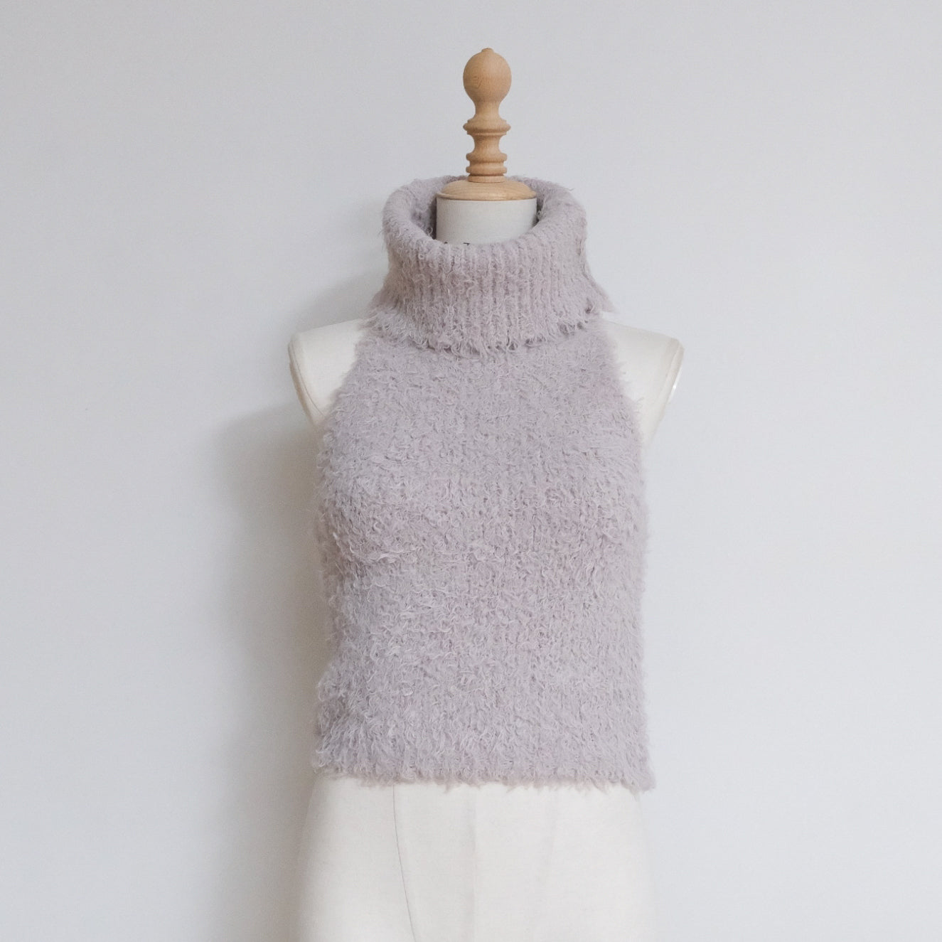 Poodle Yarn high neck arm warmer set