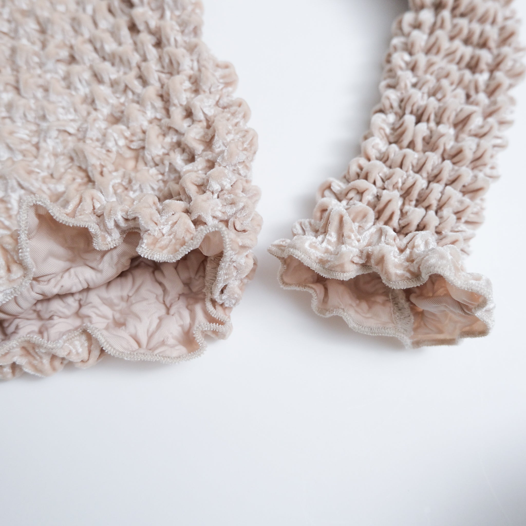 Bumpyベロア2wayカーディガン