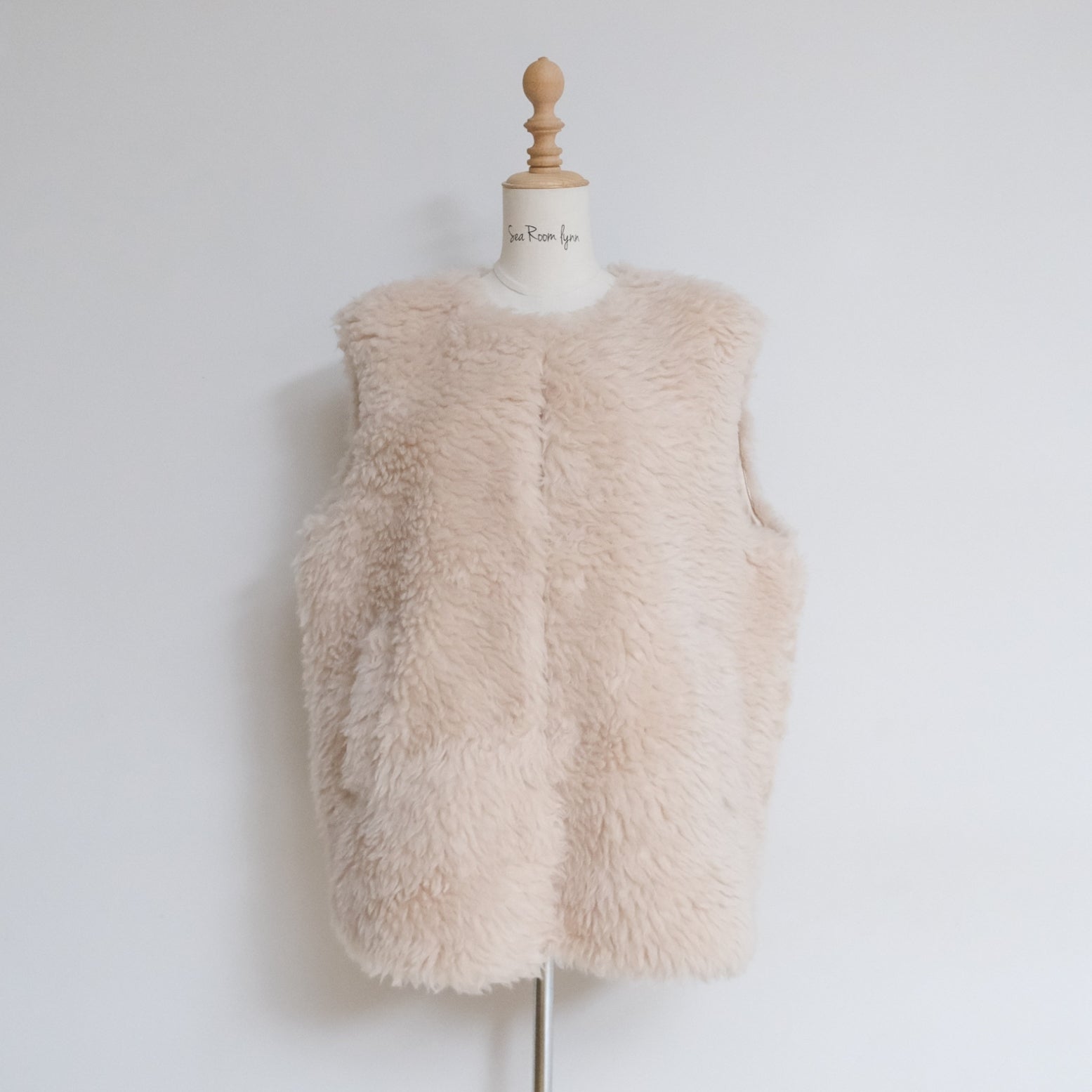 Wool mix BOAオーバーベスト