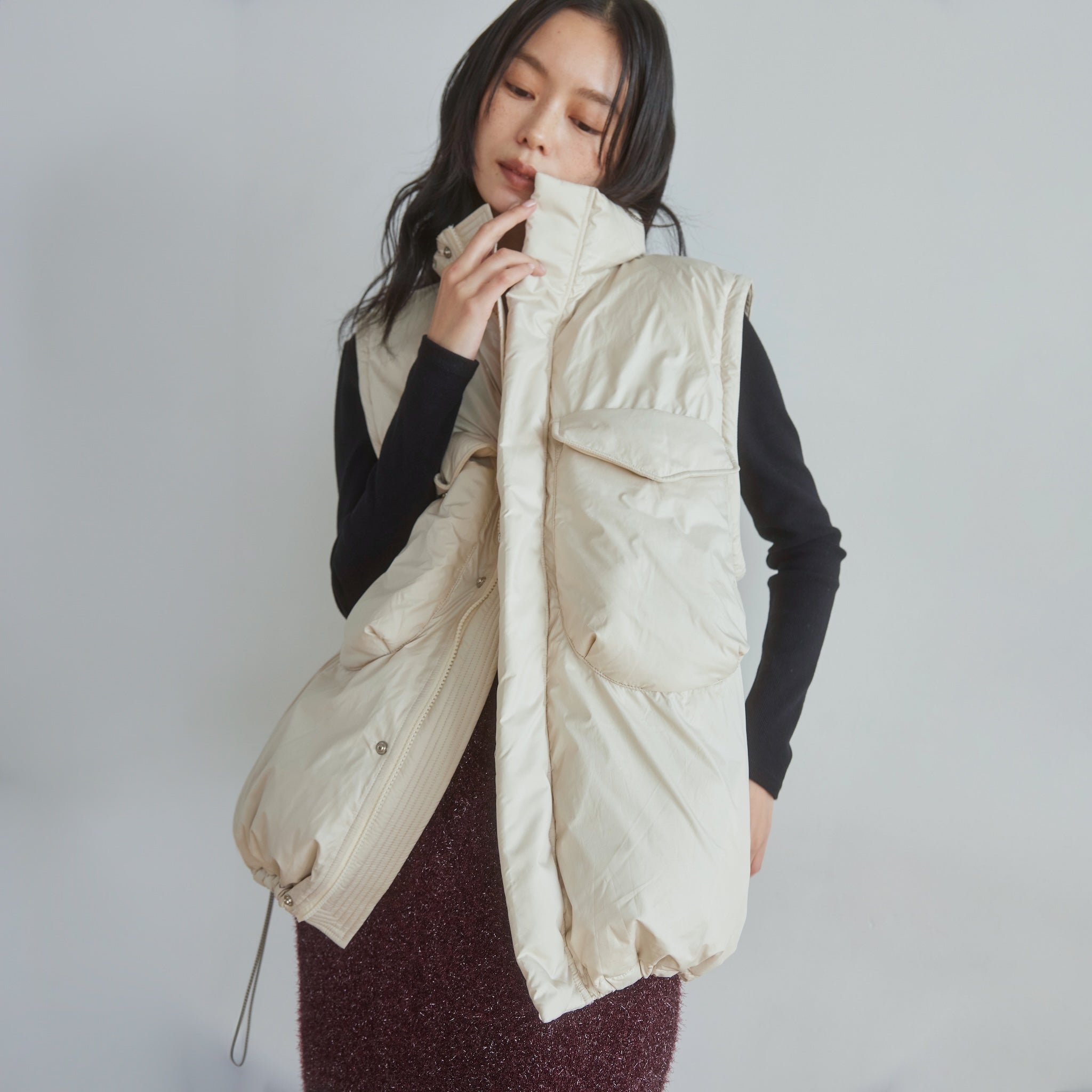 2way Wポケットダウンジャケット