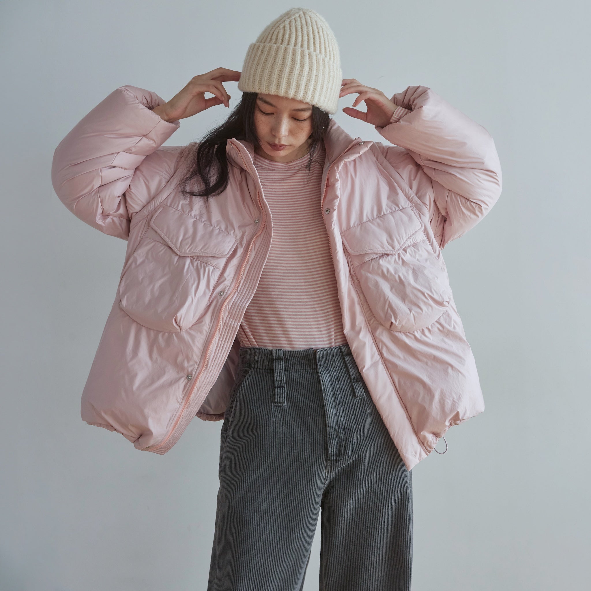 2way Wポケットダウンジャケット