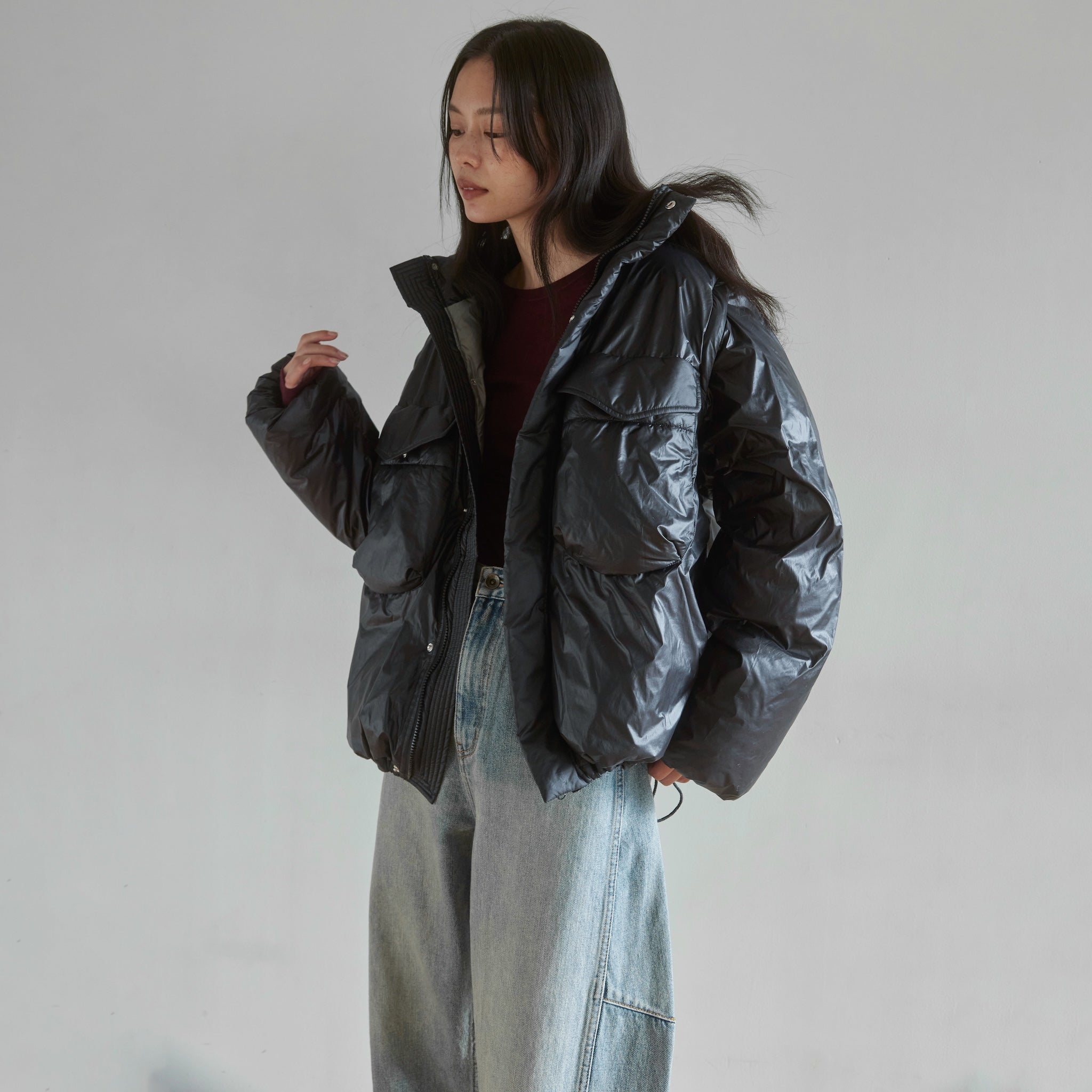 2way Wポケットダウンジャケット