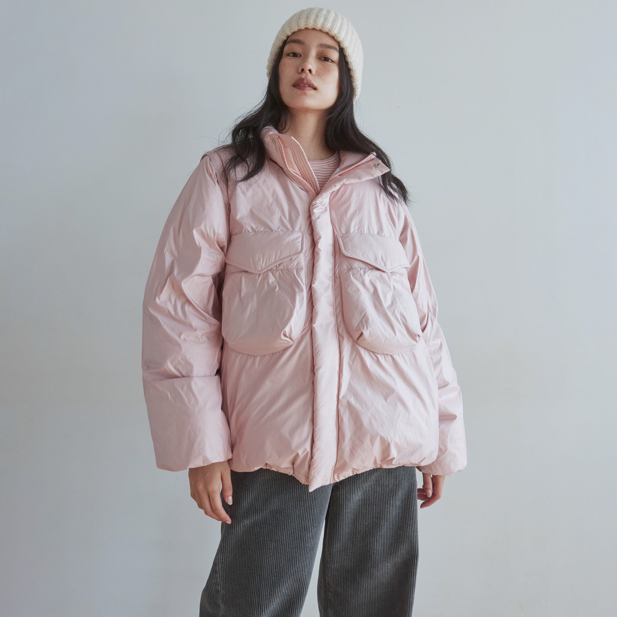 2way Wポケットダウンジャケット