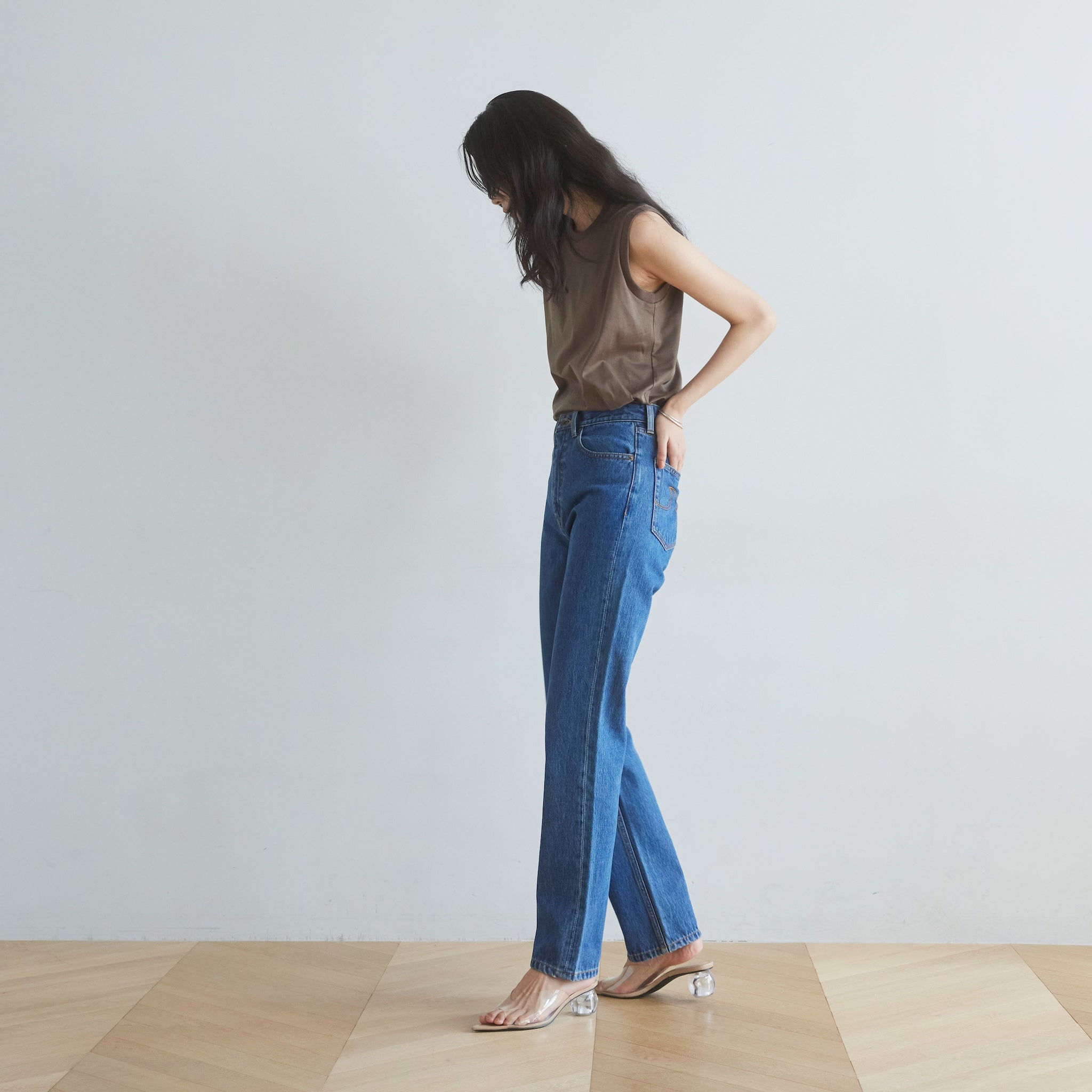 ハイウエストSlimストレート SRN02