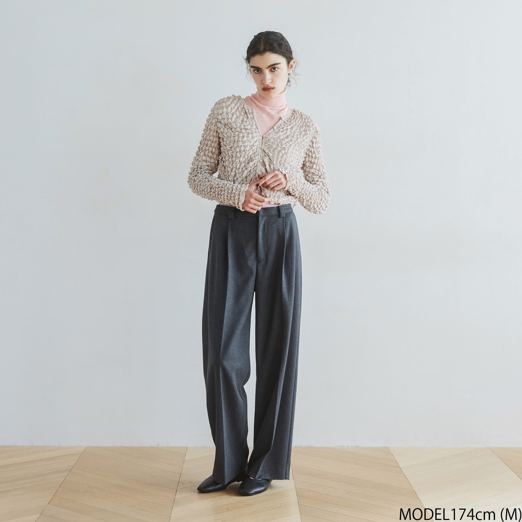 Low waistスラックスパンツ