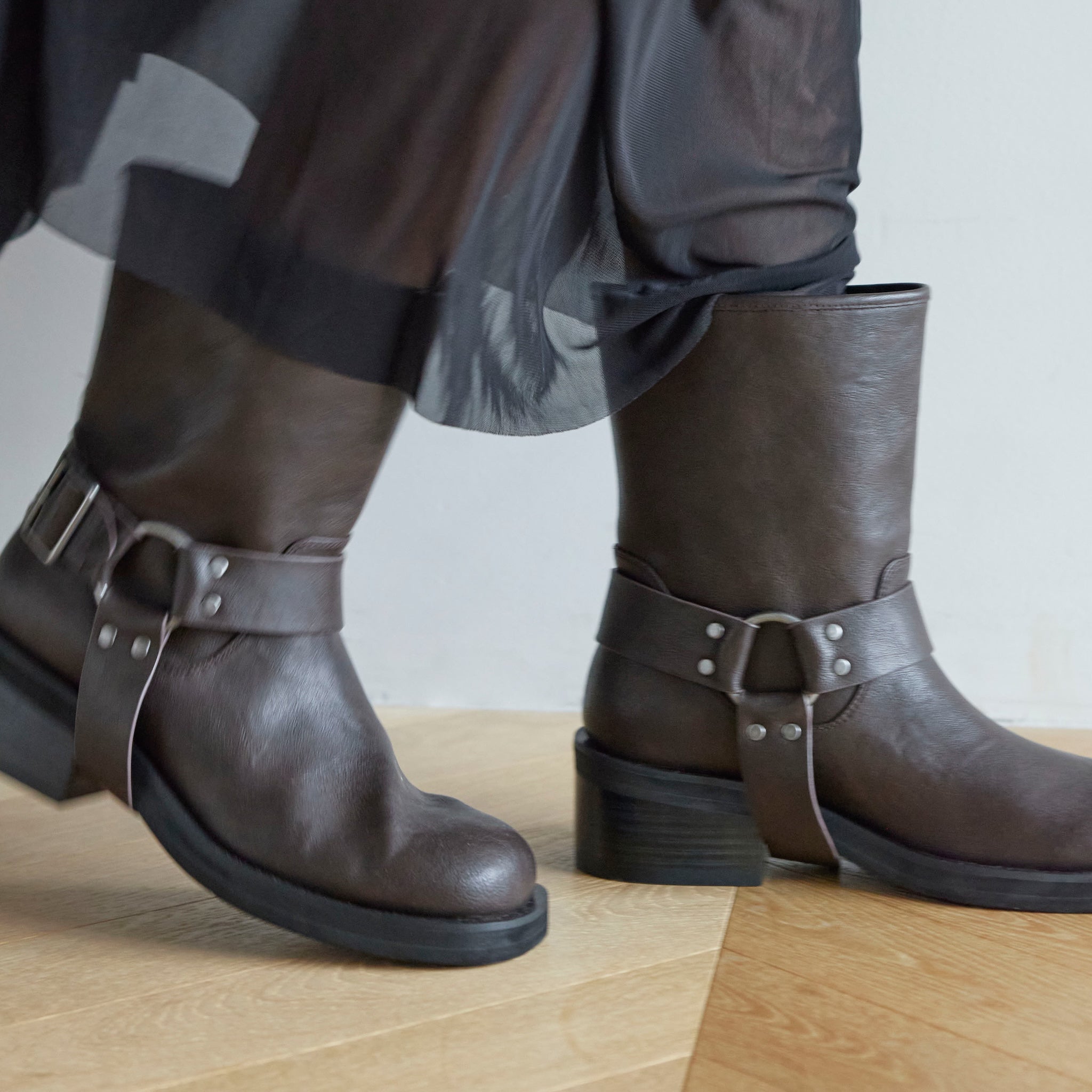 2wayエンジニアショートブーツ