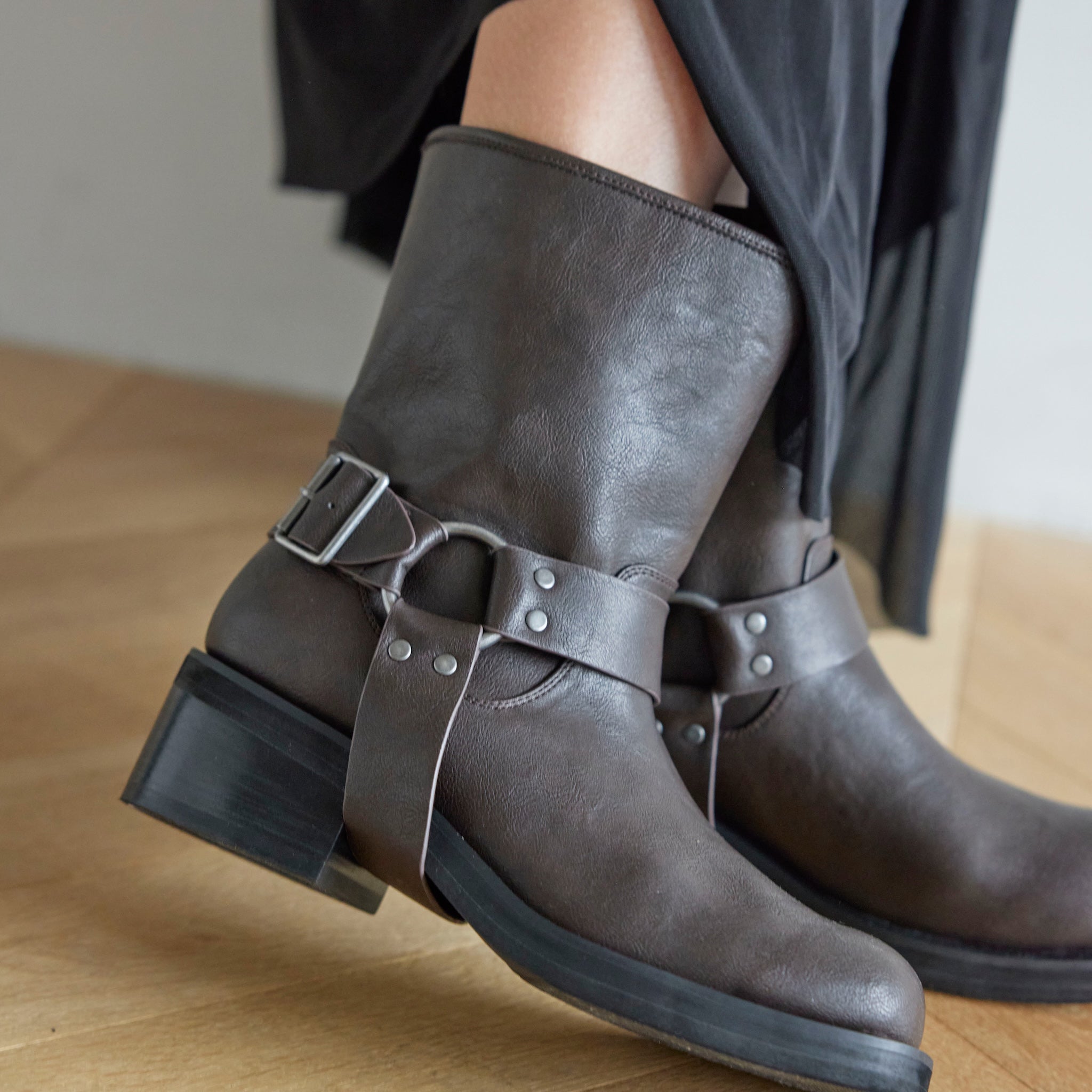 2wayエンジニアショートブーツ