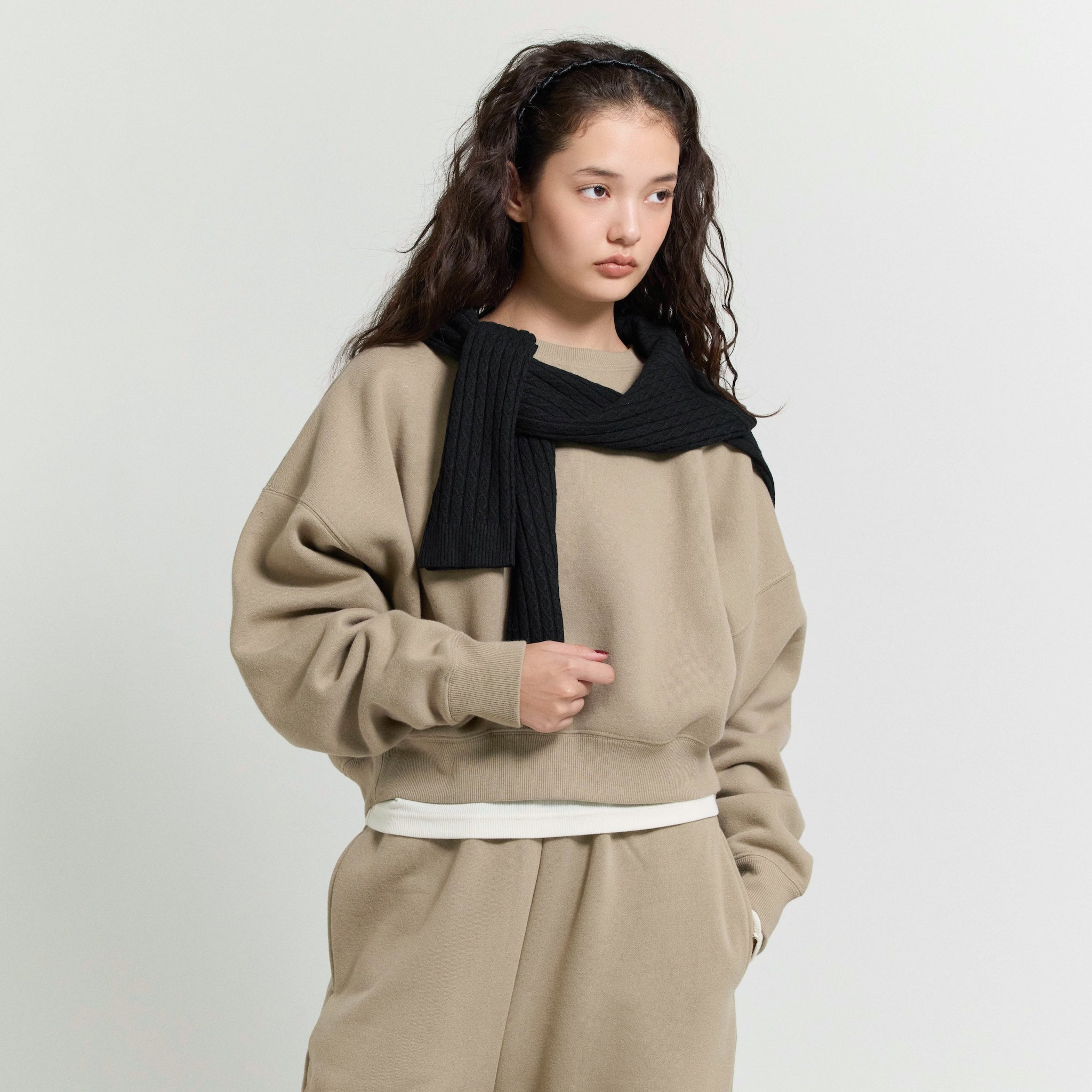 Volume Sweat Shortプルオーバー