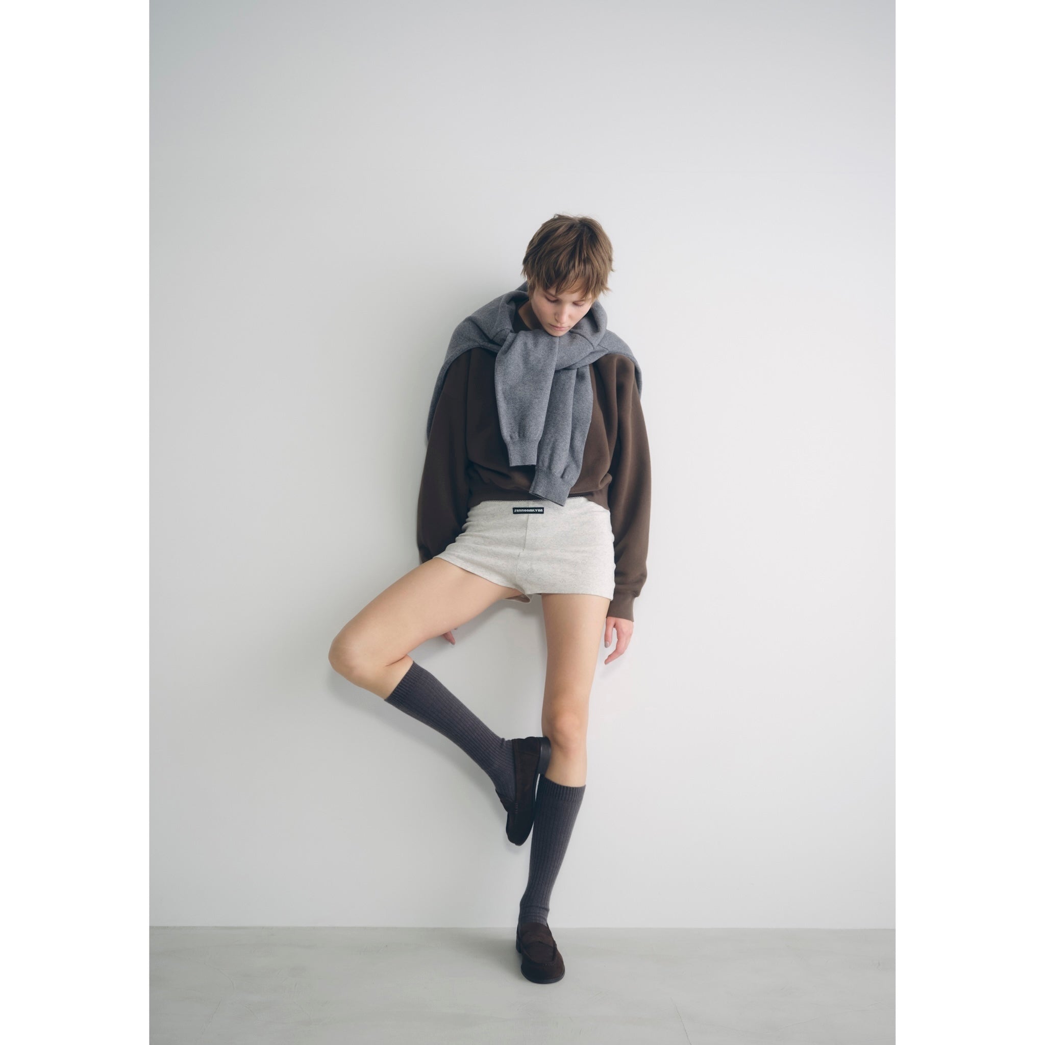 Volume Sweat Short Pullover