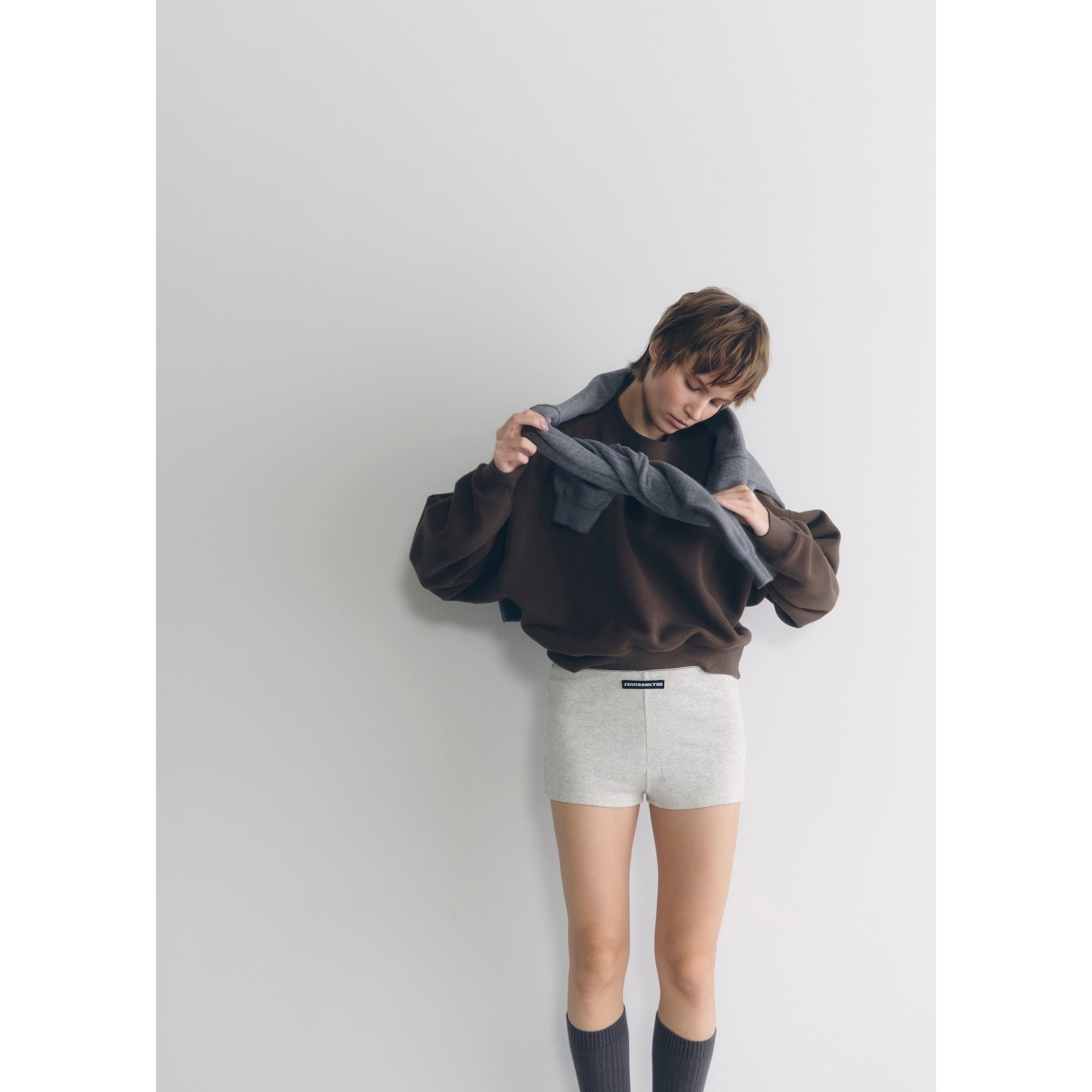 Volume Sweat Short Pullover