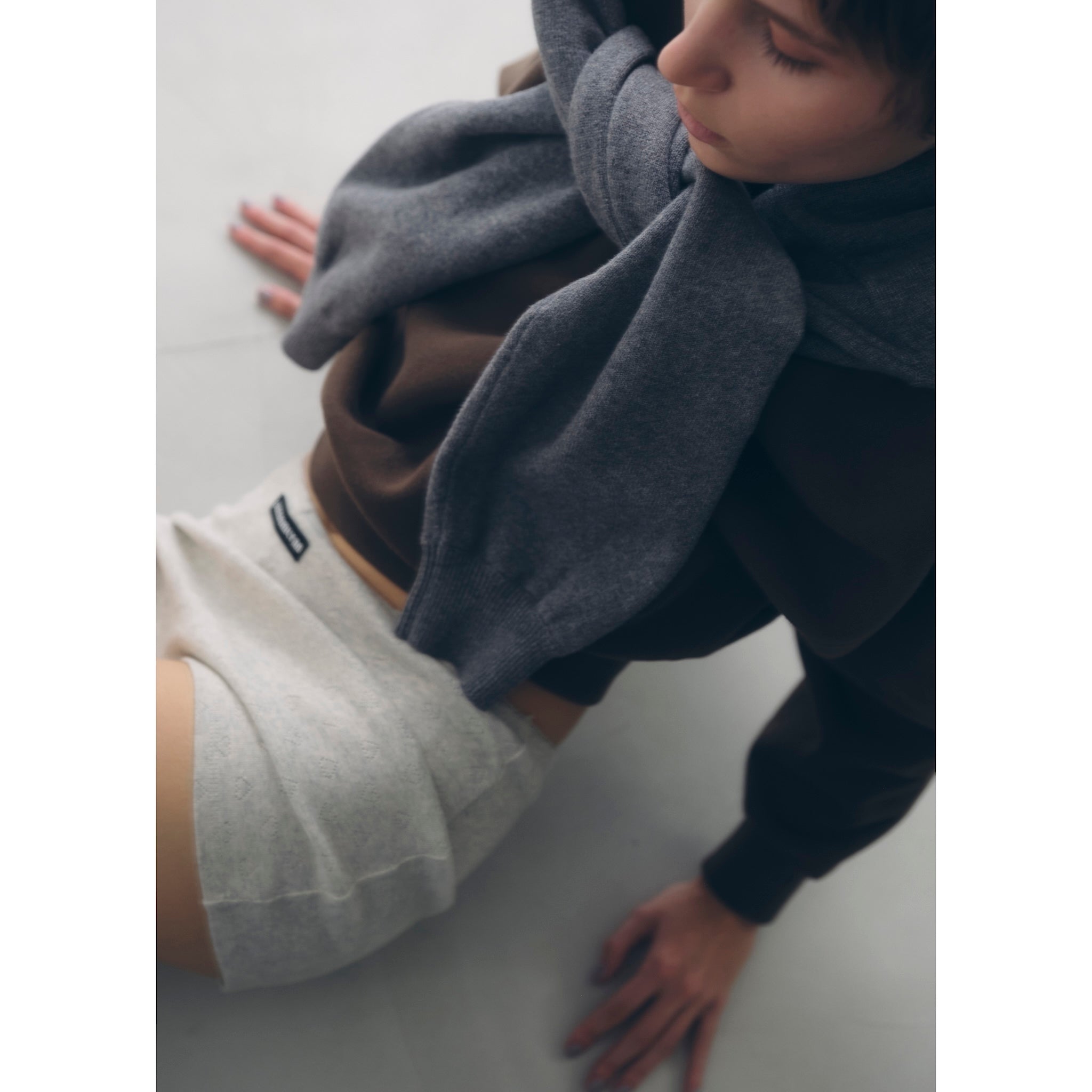Volume Sweat Short Pullover