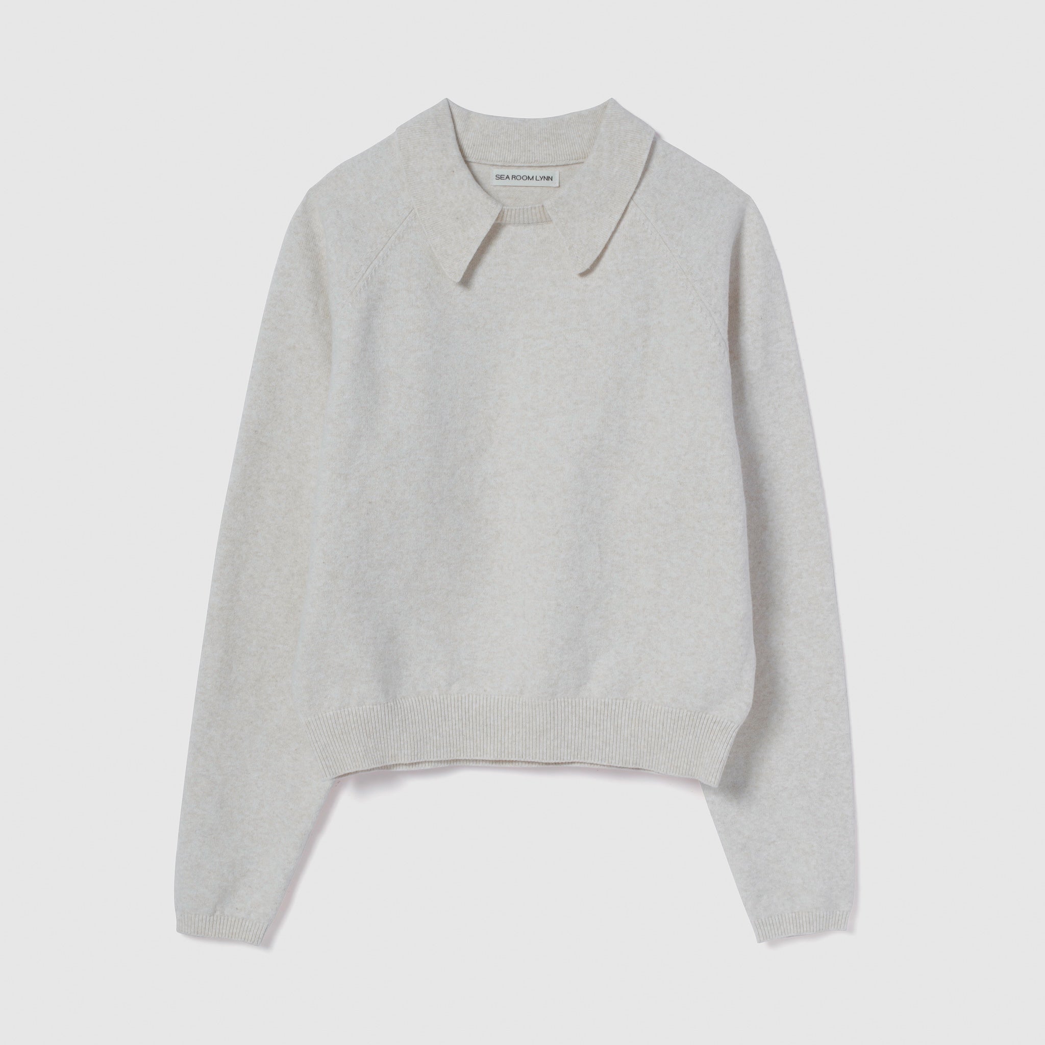 Sweatlike collar pullover