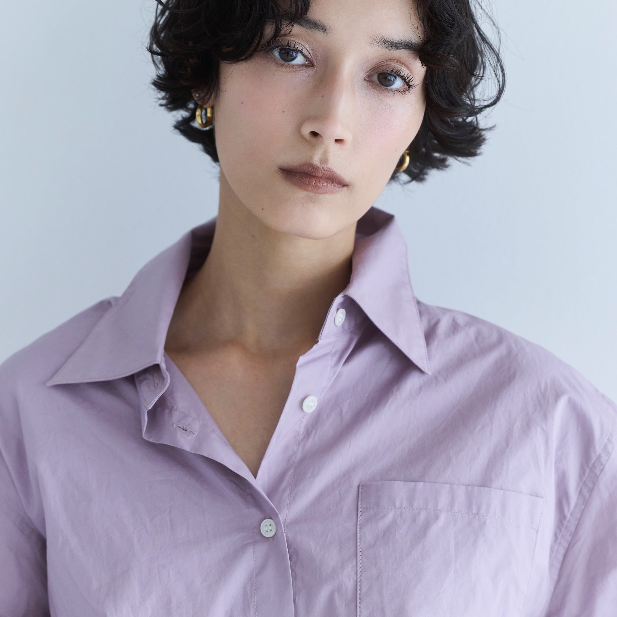 Cotton Medium Basicシャツ