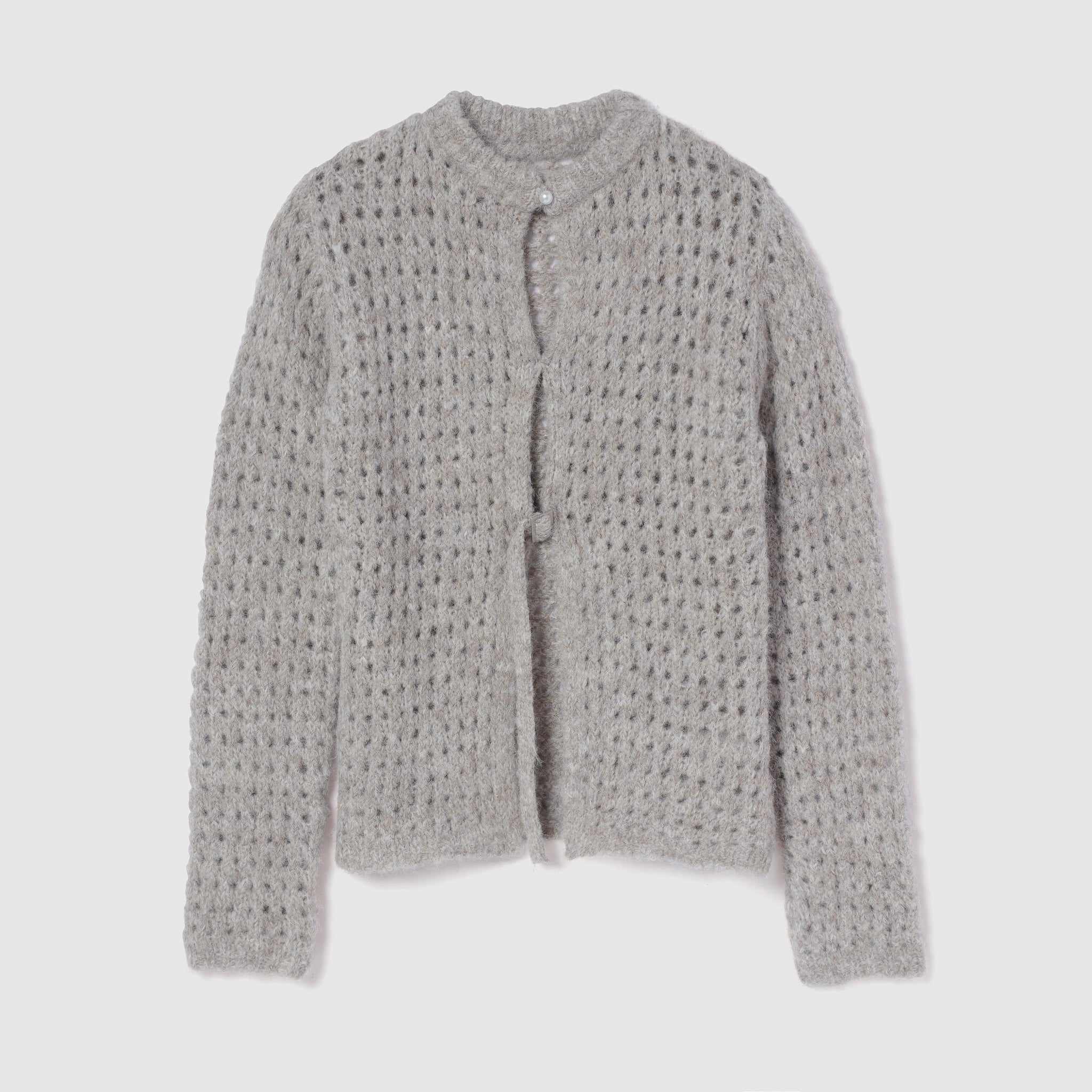 Fluffy Yarn 2-way Knit Top