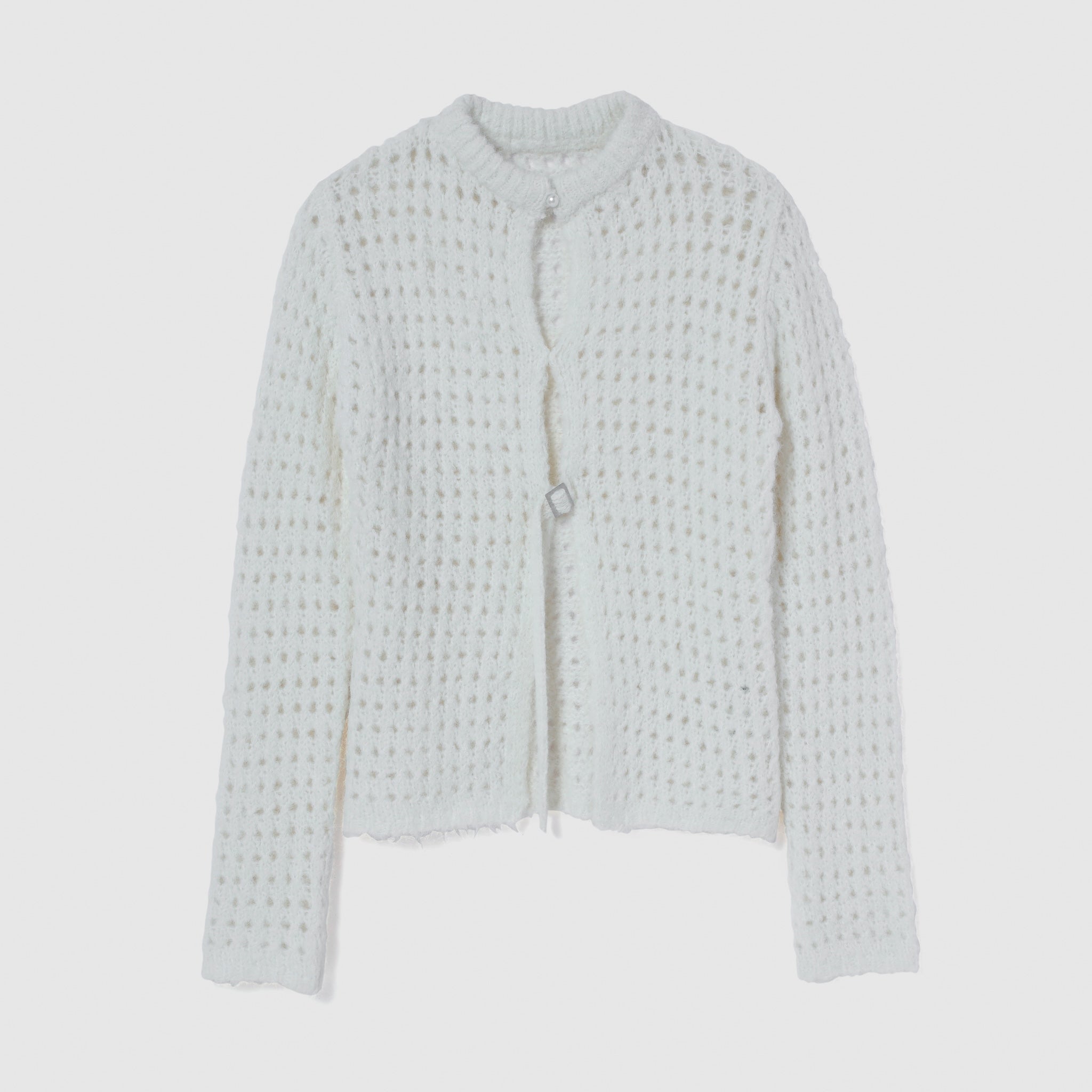 Fluffy Yarn 2-way Knit Top