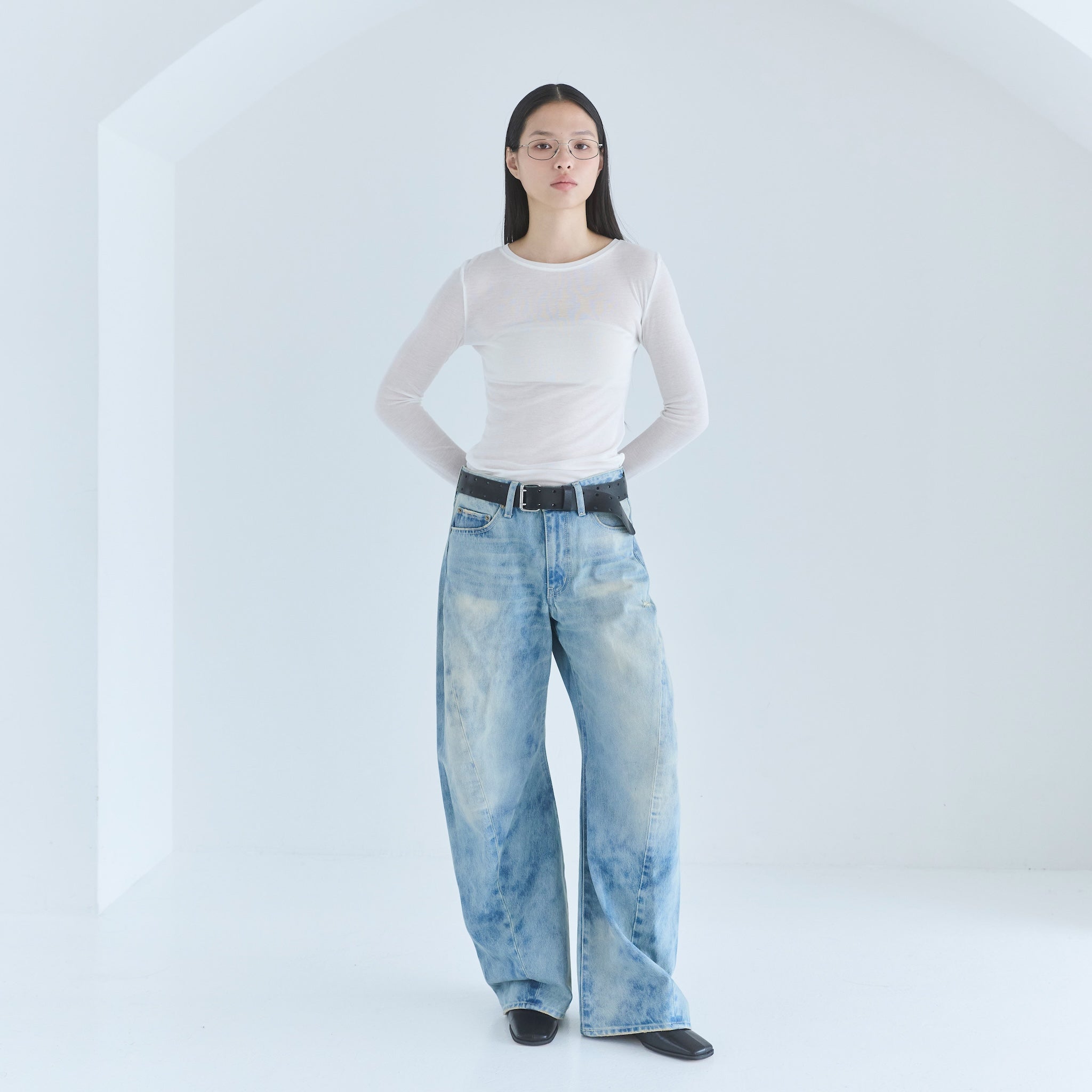 エアリーSlim RIBトップス