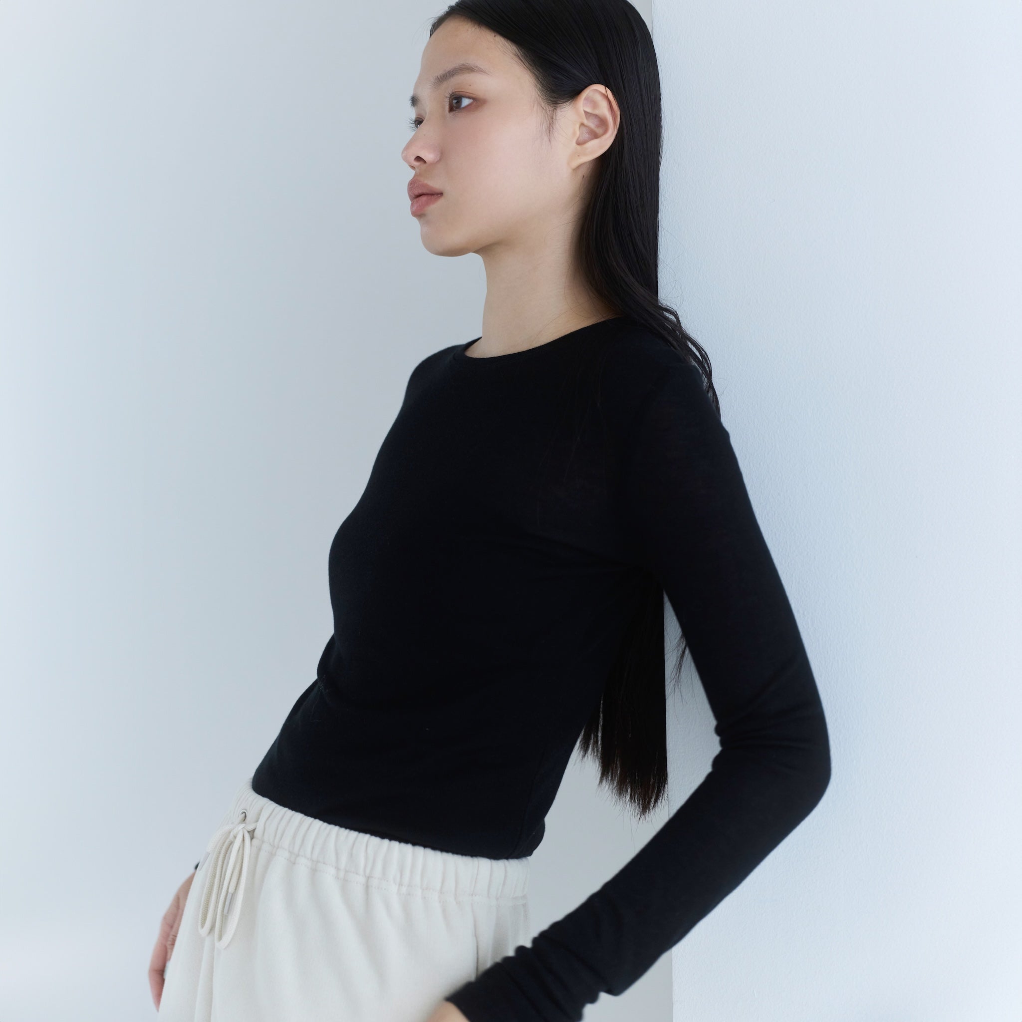 エアリーSlim RIBトップス