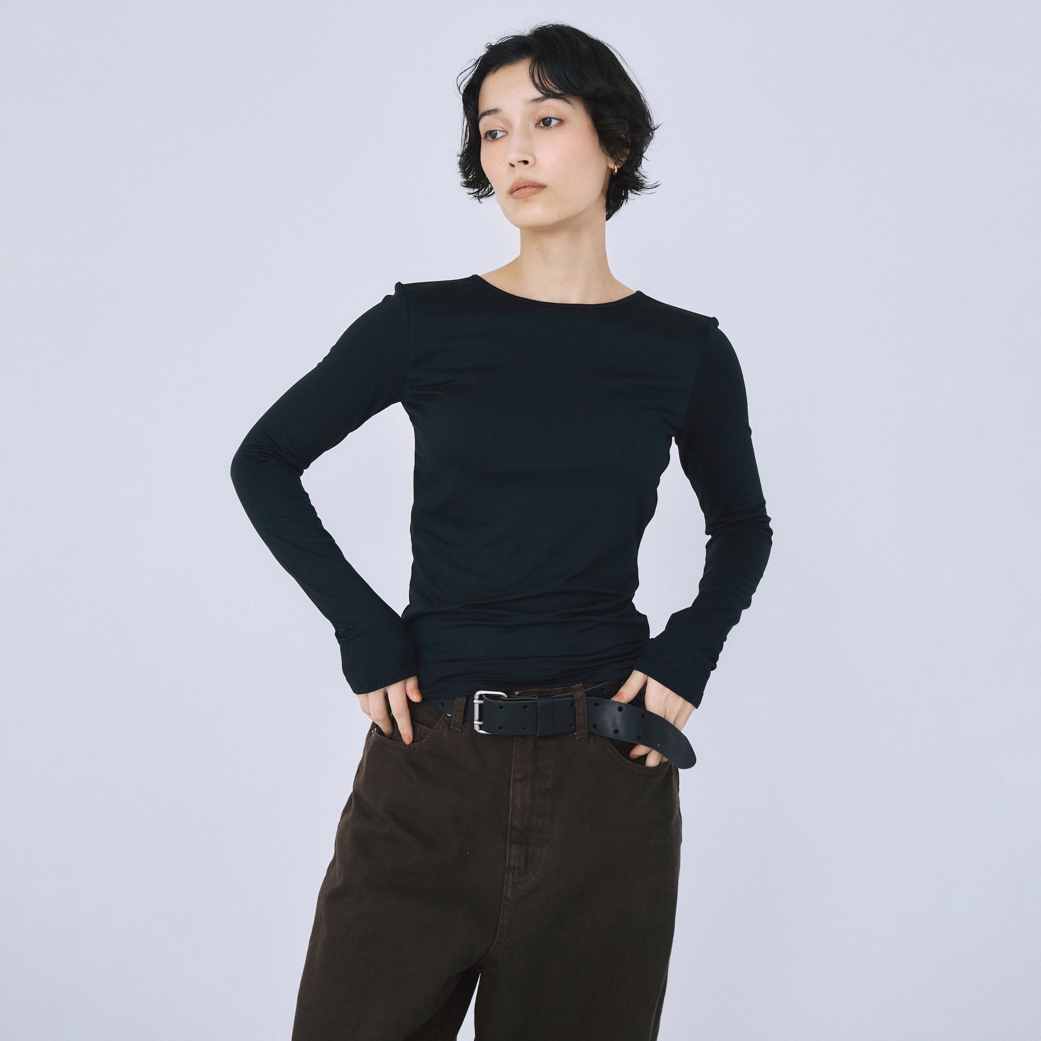 Smoothパッドinレースアップトップス