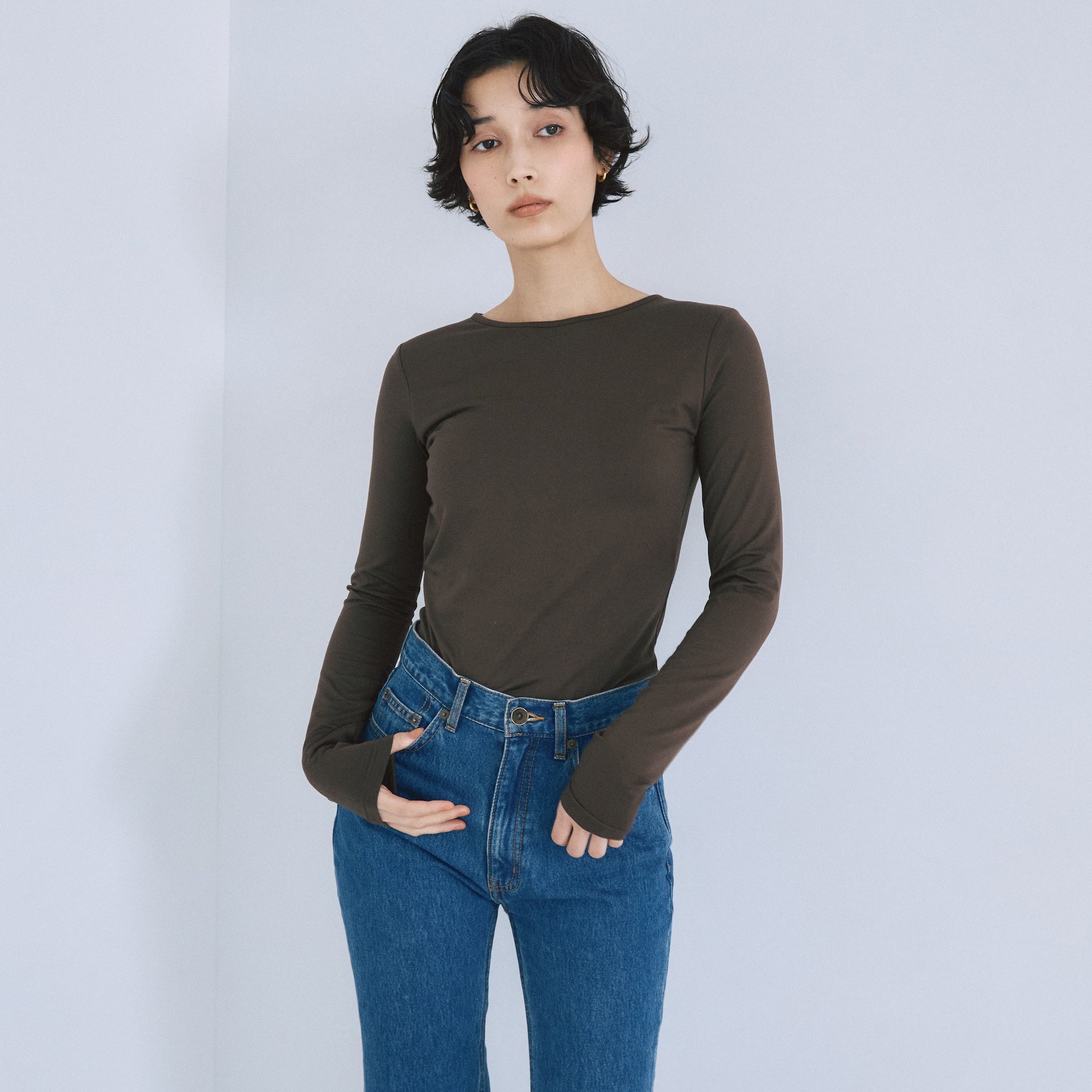 Smoothパッドinレースアップトップス