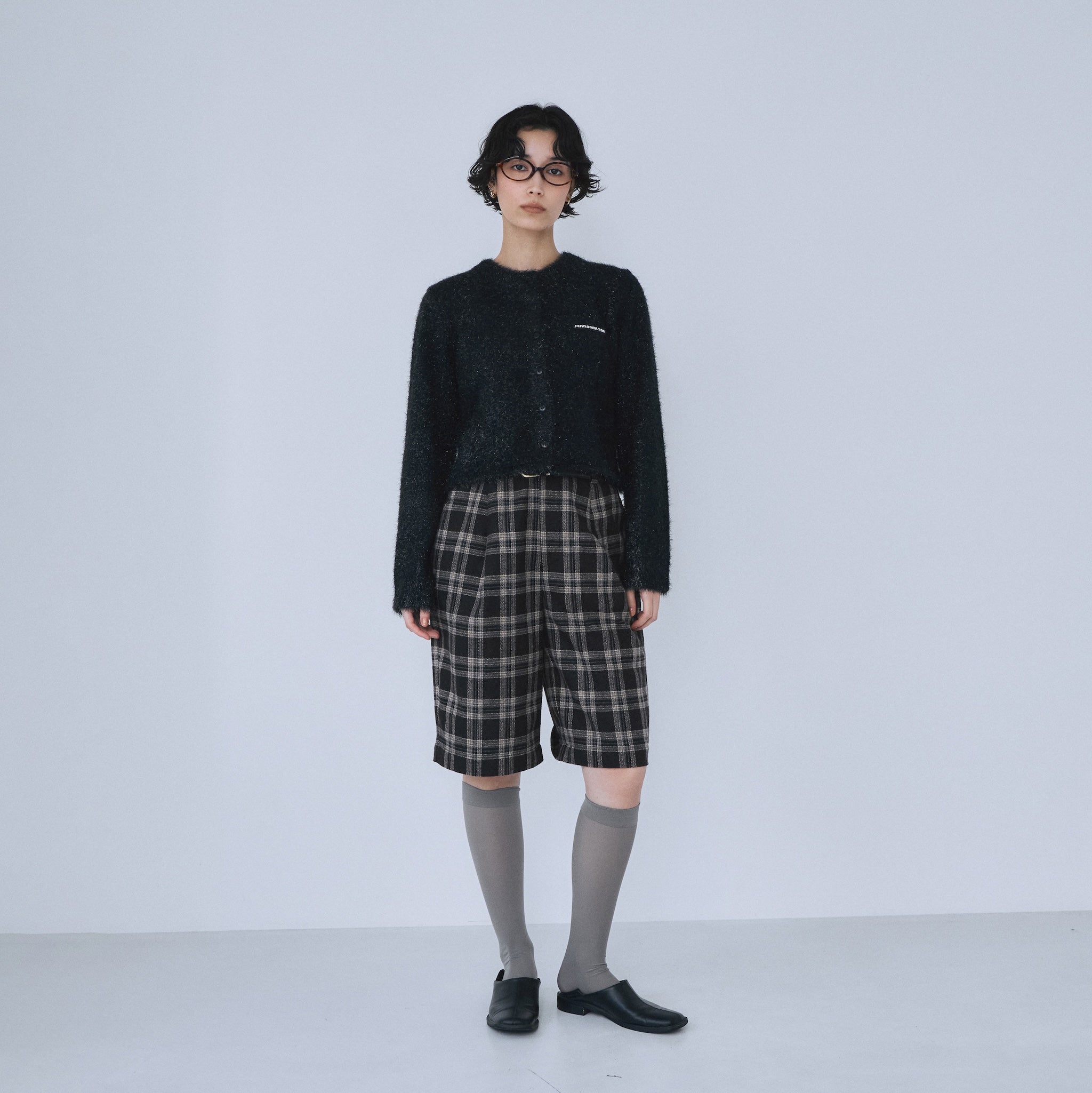 Glitter Yarn Knitカーディガン