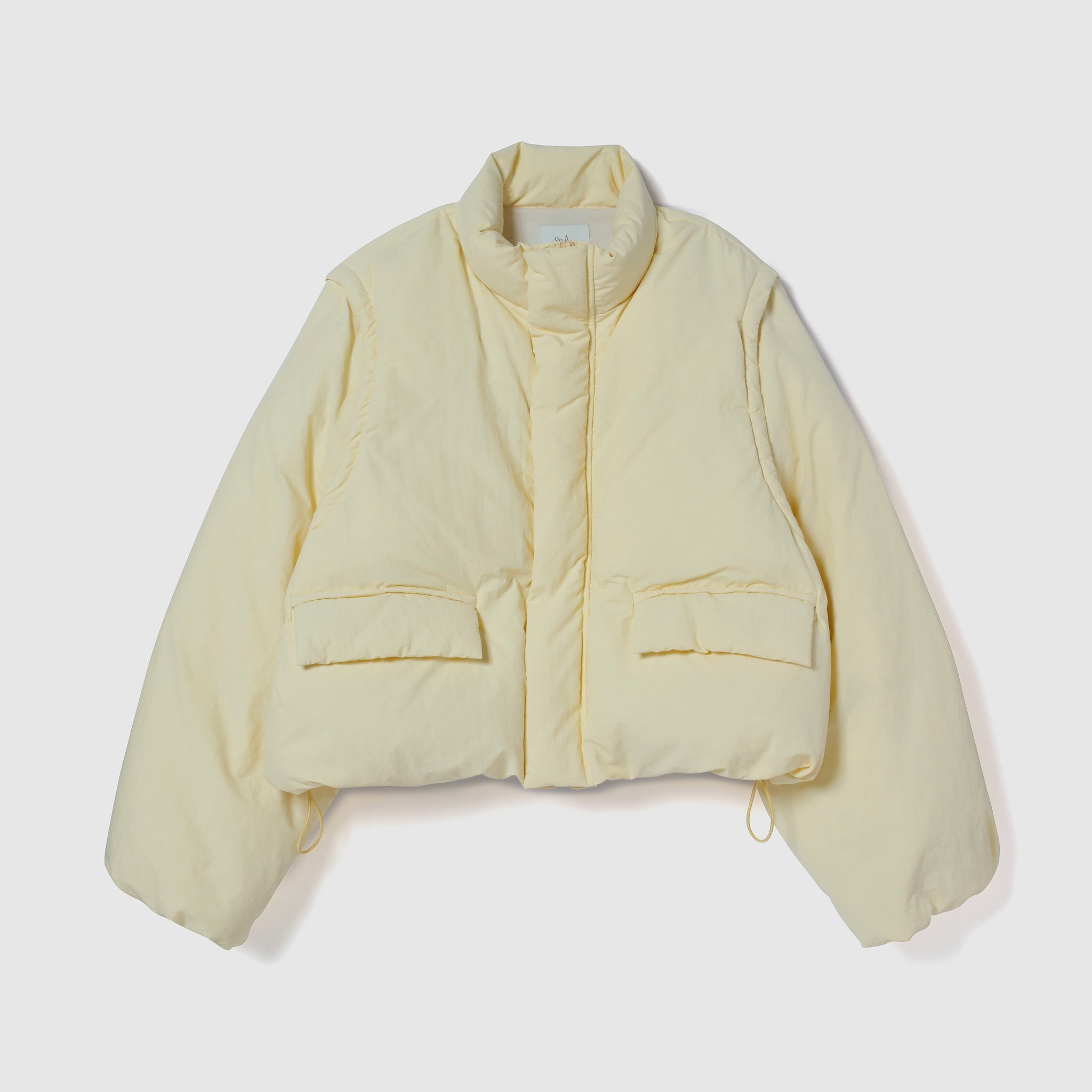 Multi short down jacket