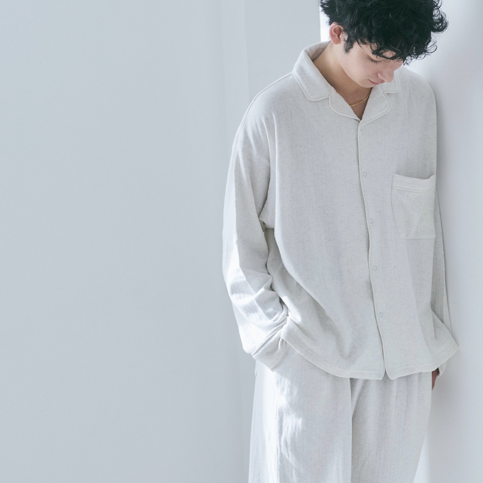 C/2F HOME men's long sleeve/pants set