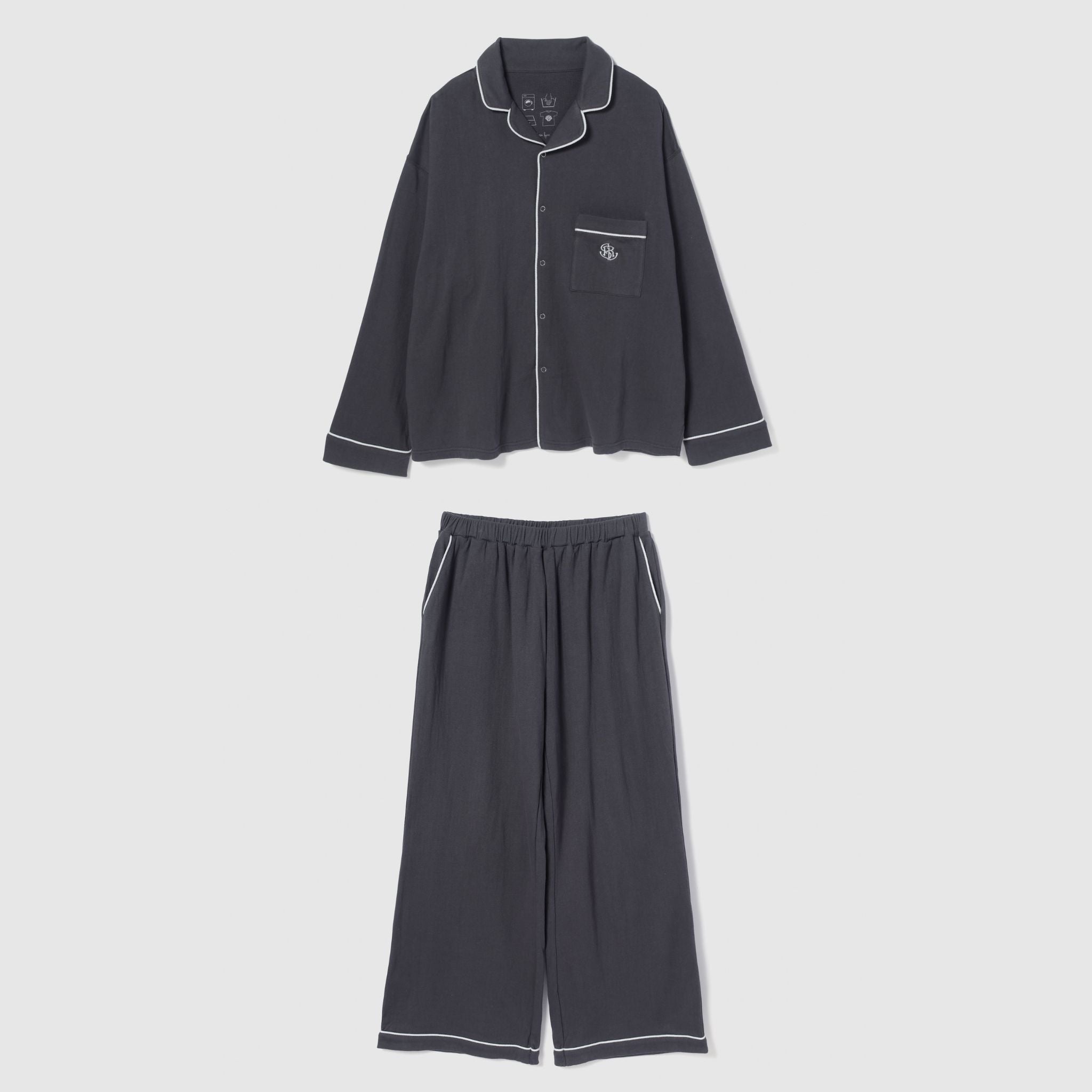 C/2F HOME men's long sleeve/pants set