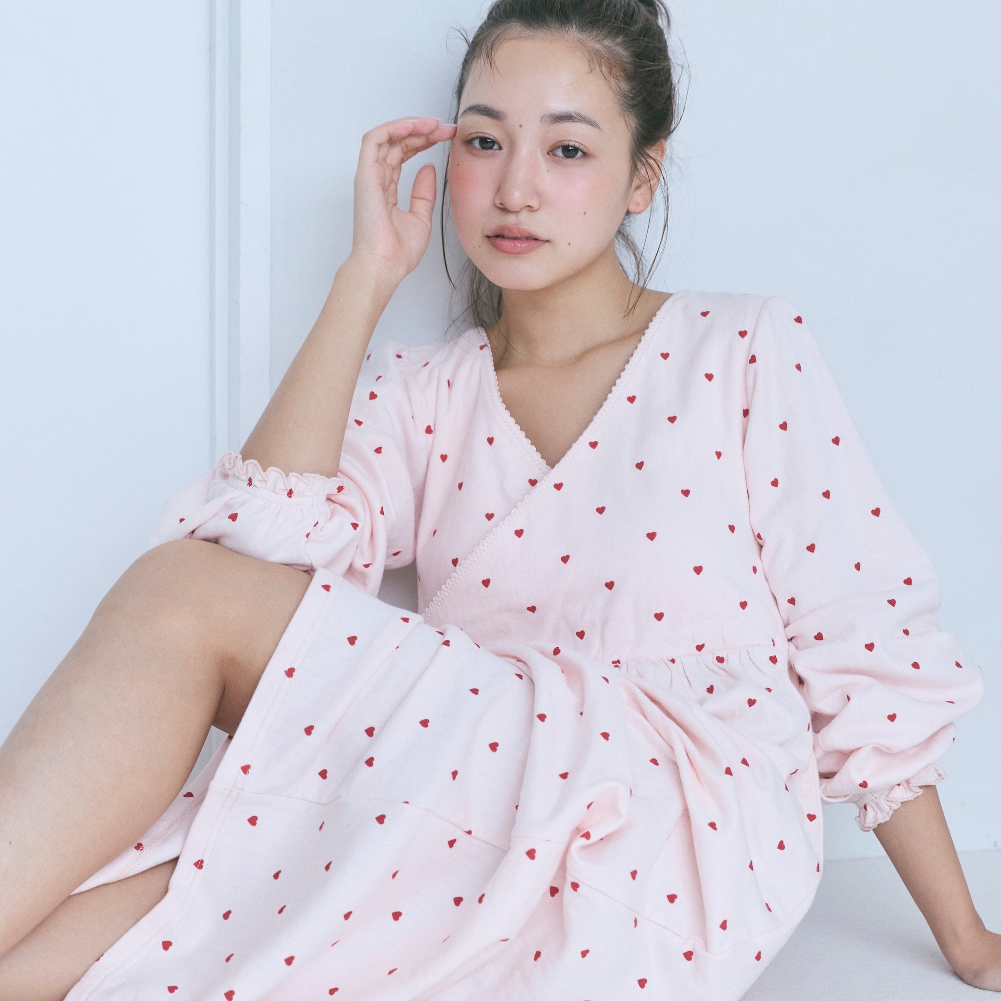 C/2F HOMEパッドinカシュクールドレス