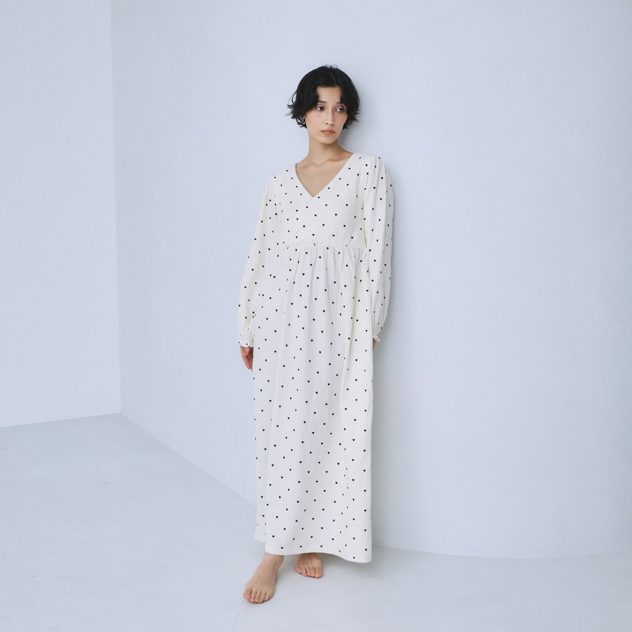 C/2F HOME Padded Cache-Coeur Dress