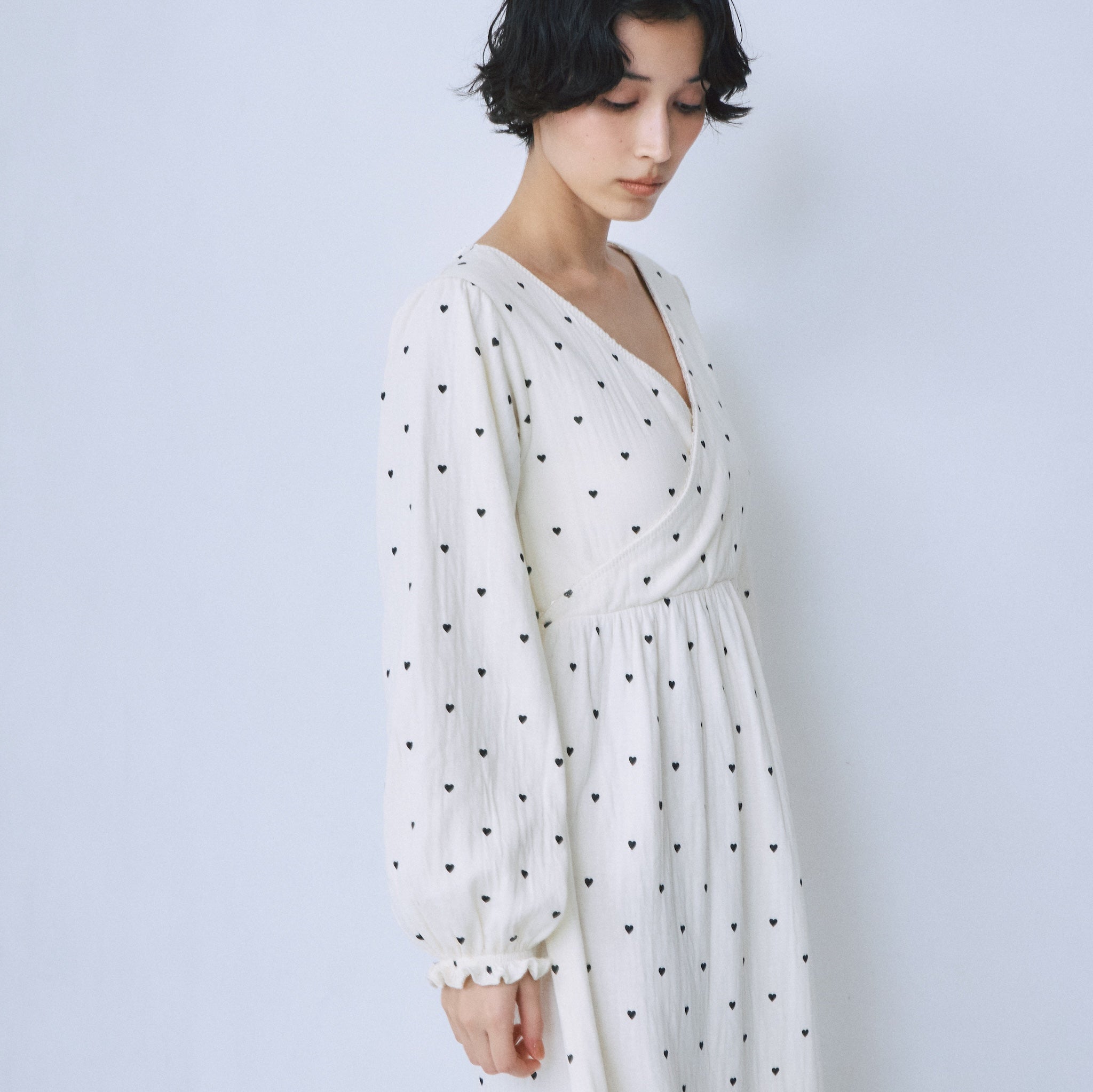 C/2F HOMEパッドinカシュクールドレス