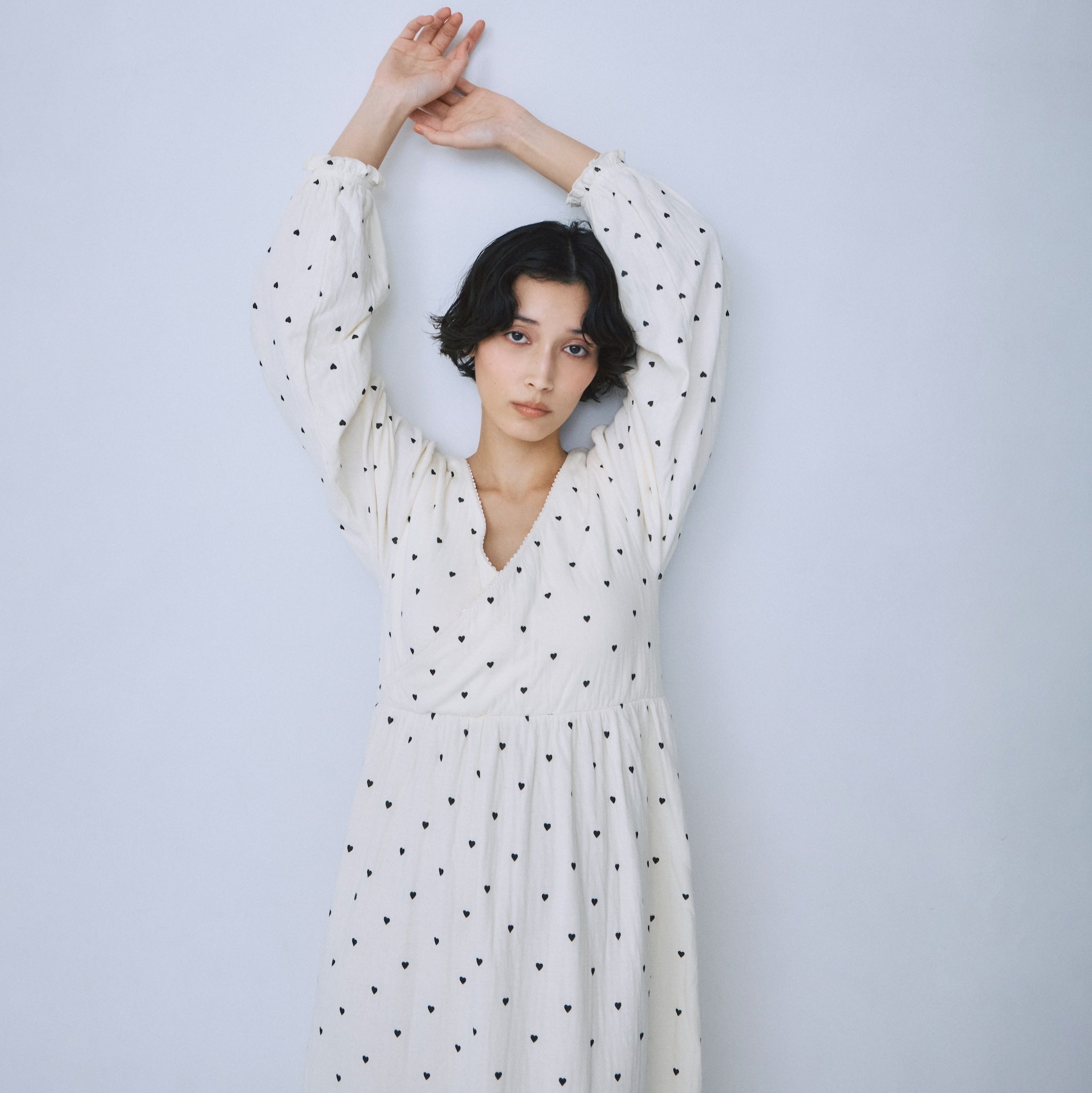 C/2F HOME Padded Cache-Coeur Dress