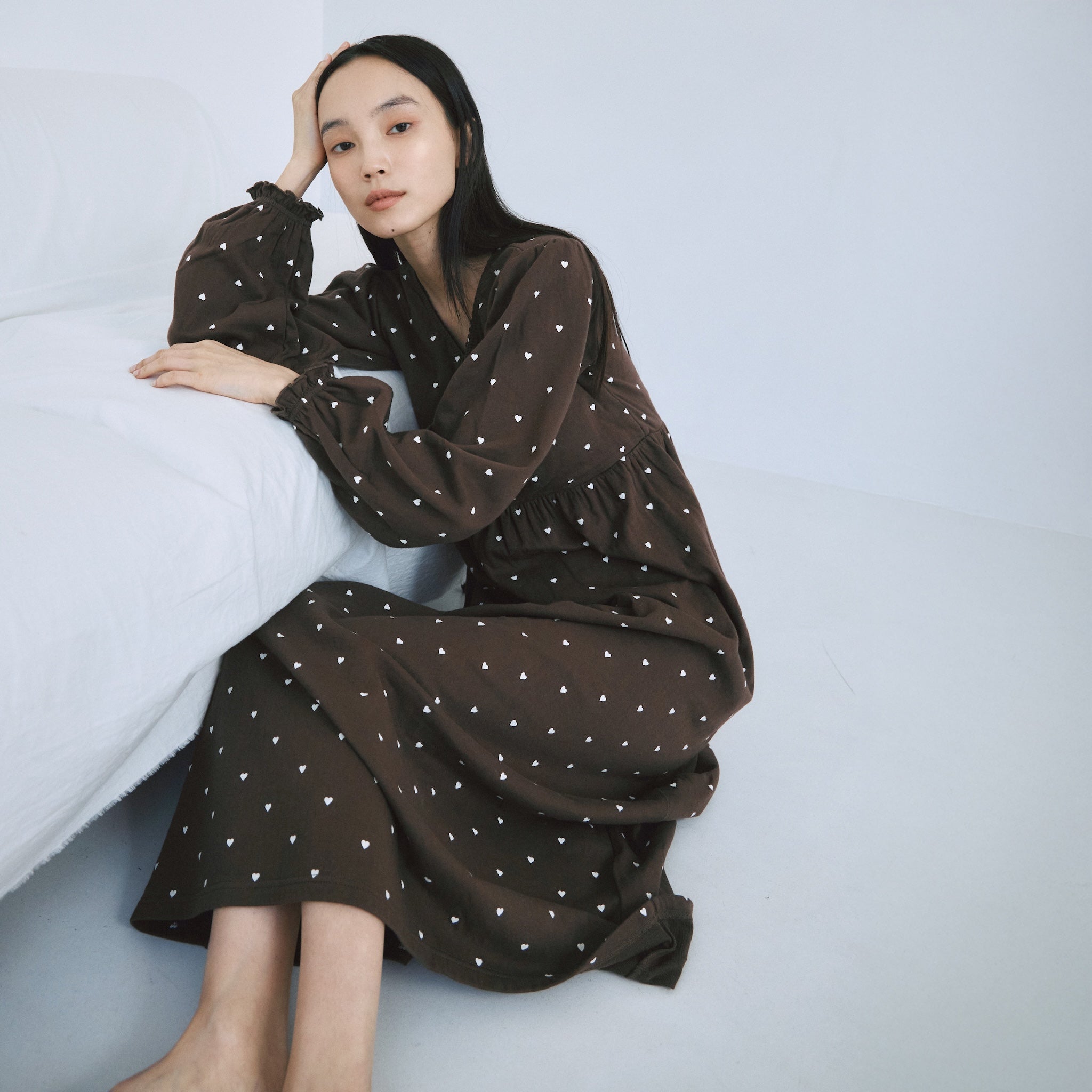 C/2F HOME Padded Cache-Coeur Dress