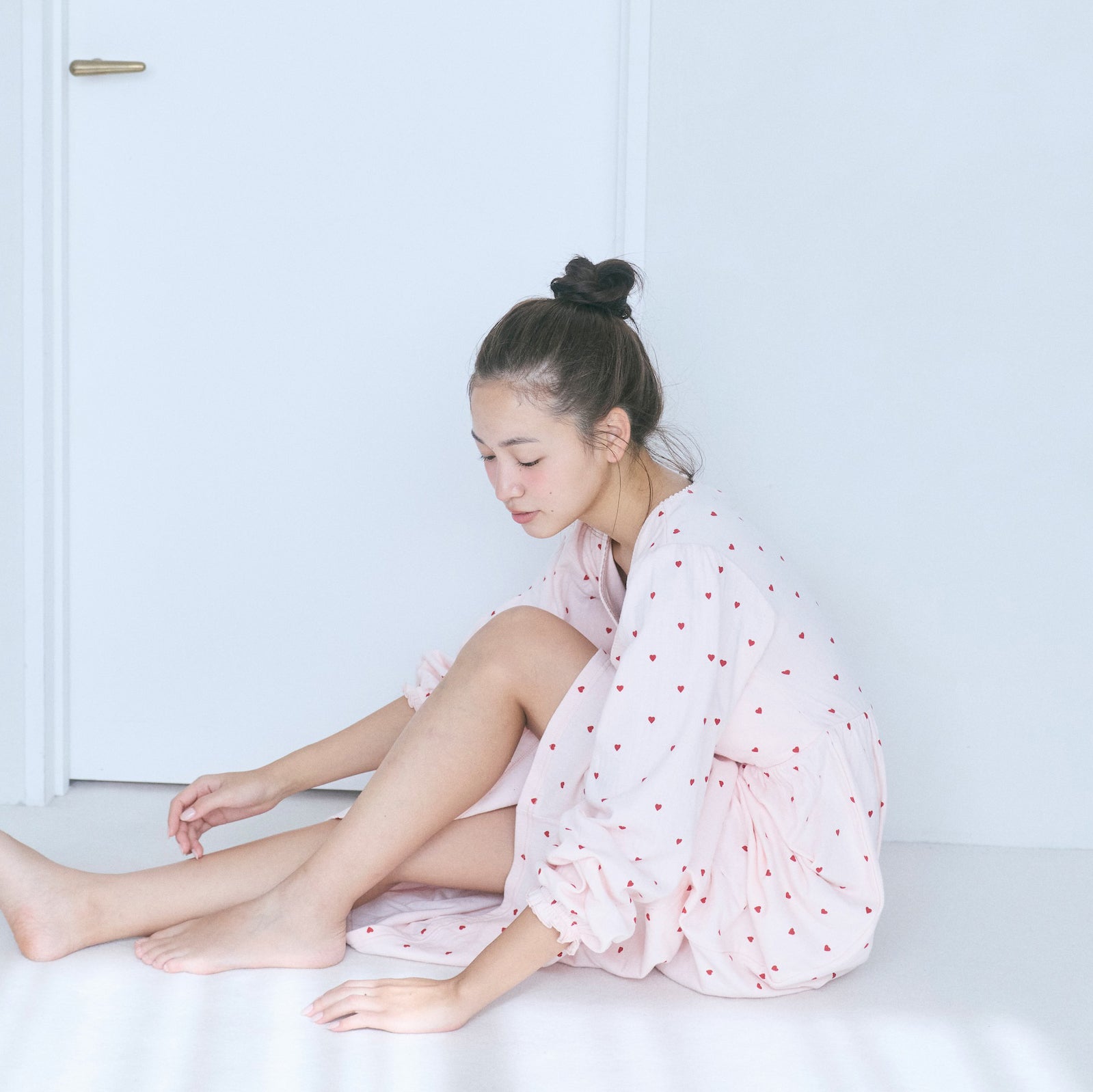 C/2F HOMEパッドinカシュクールドレス