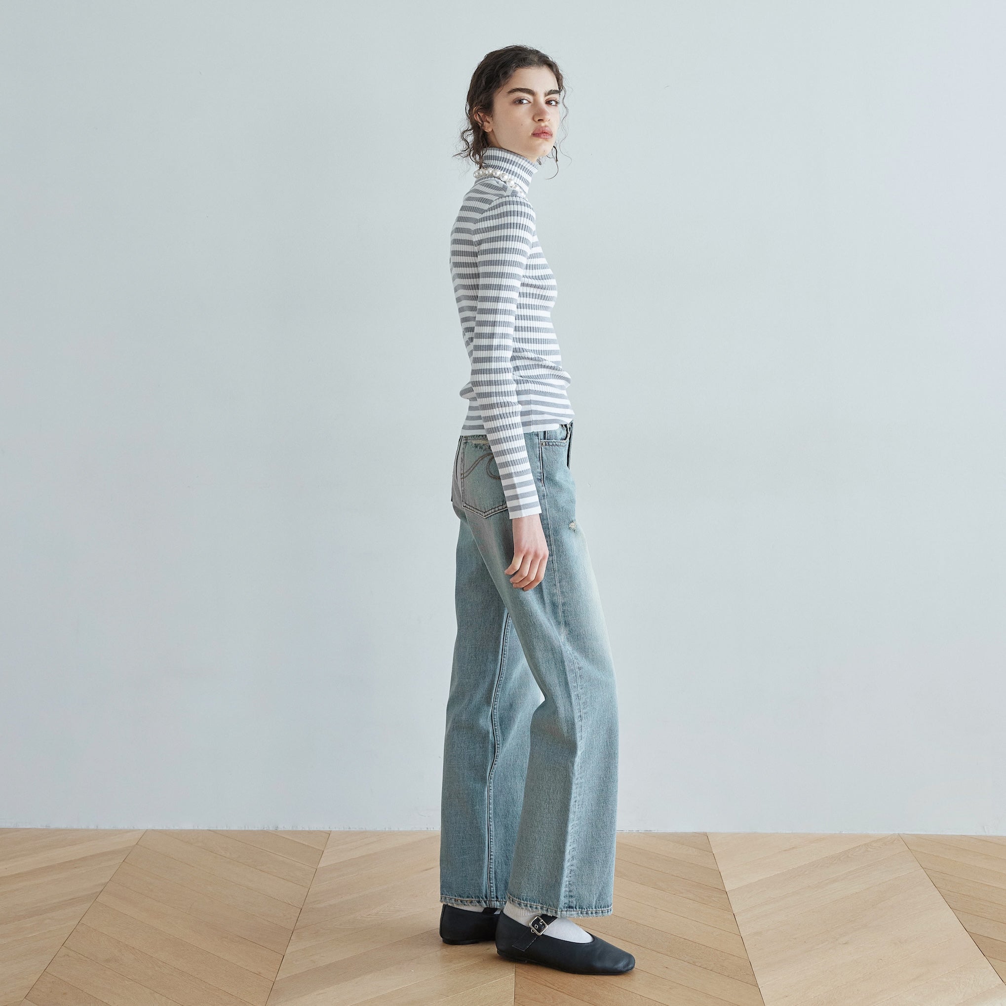 Hem slit button fly SRN02