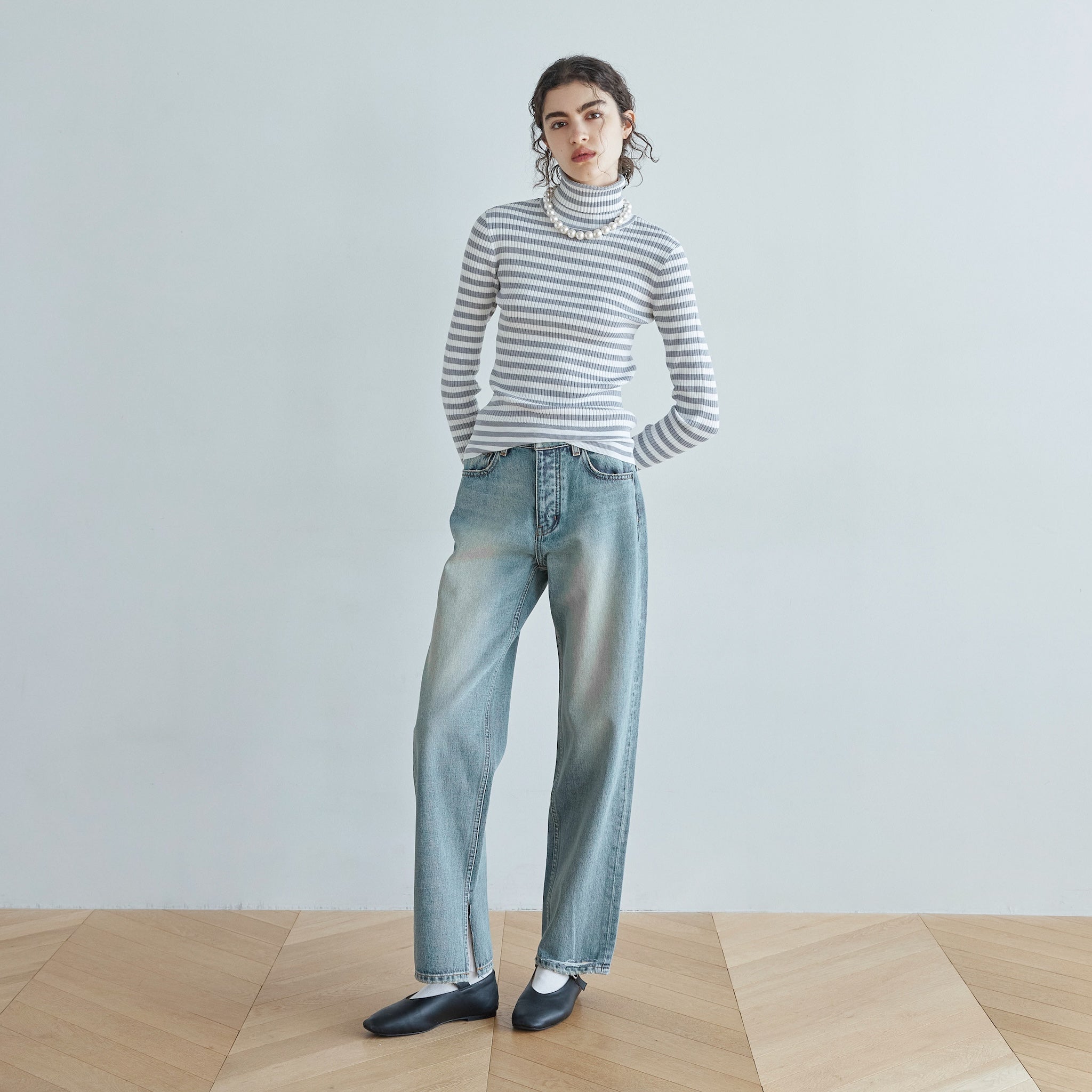 Hem slit button fly SRN02