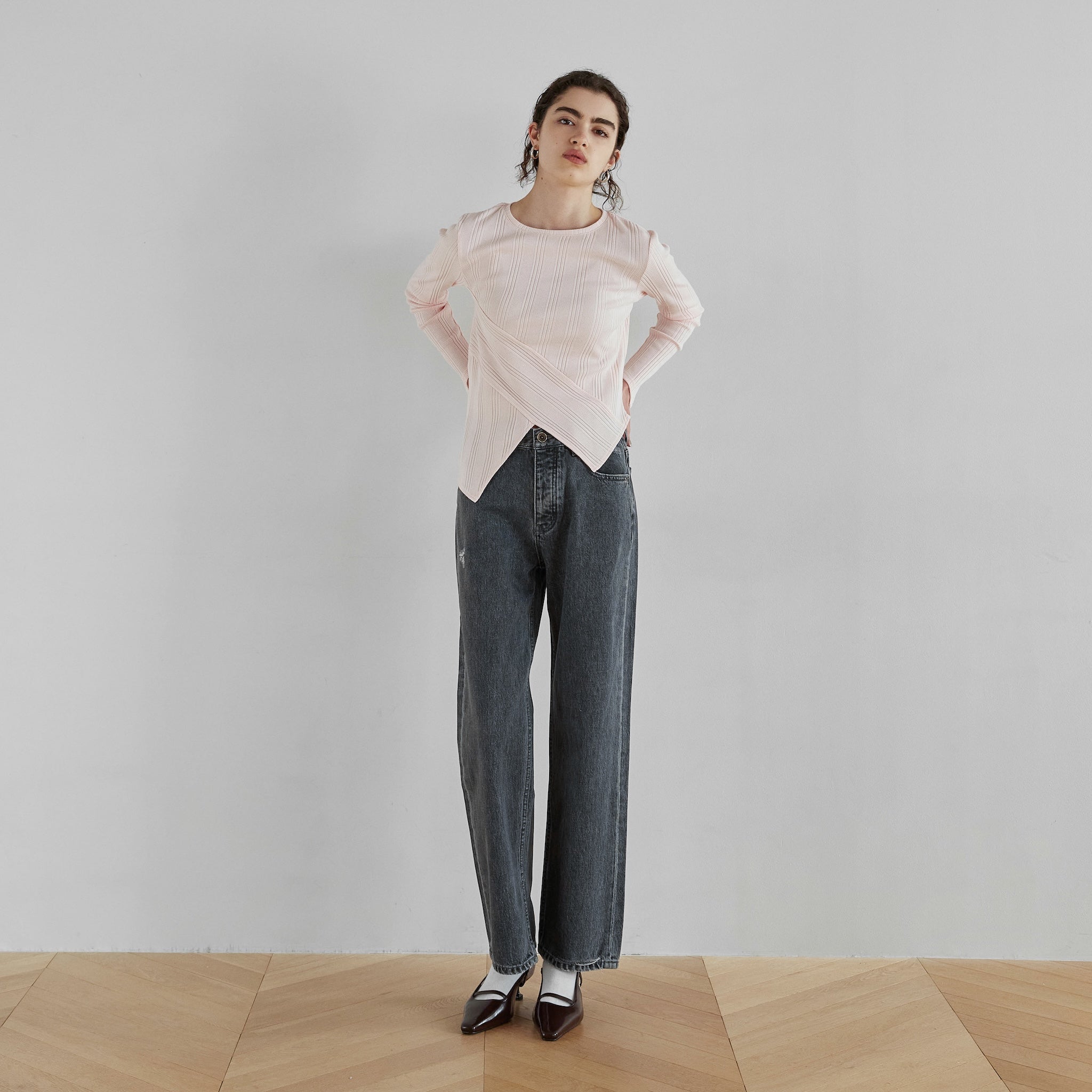 Hem slit button fly SRN02