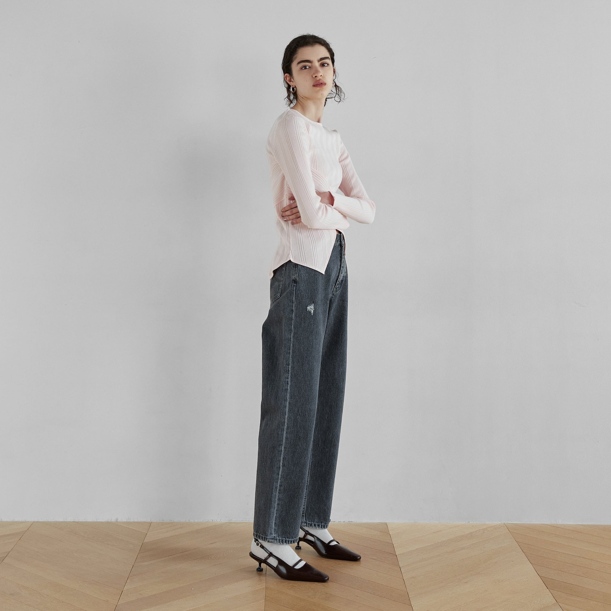 Hem slit button fly SRN02
