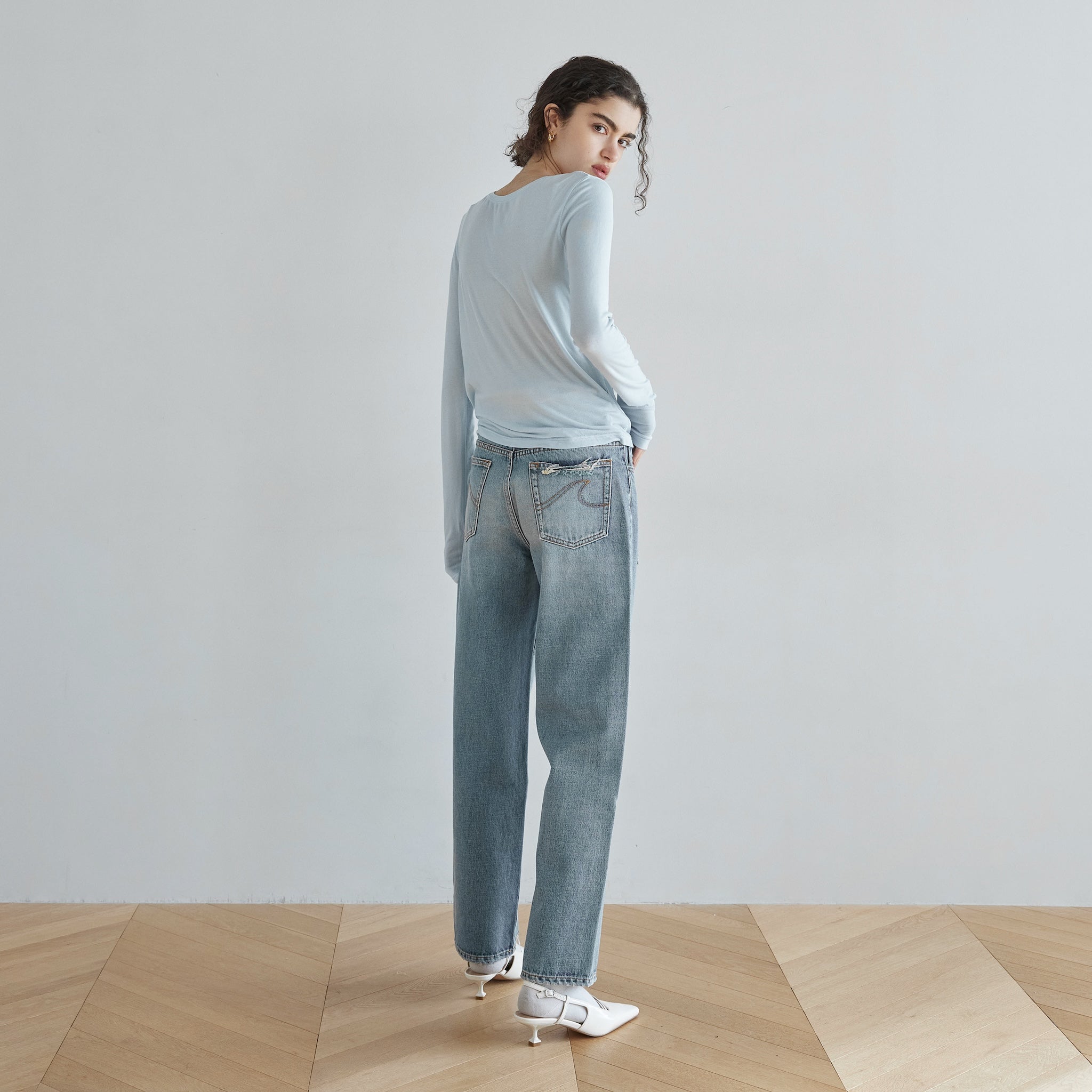 Hem slit button fly SRN02