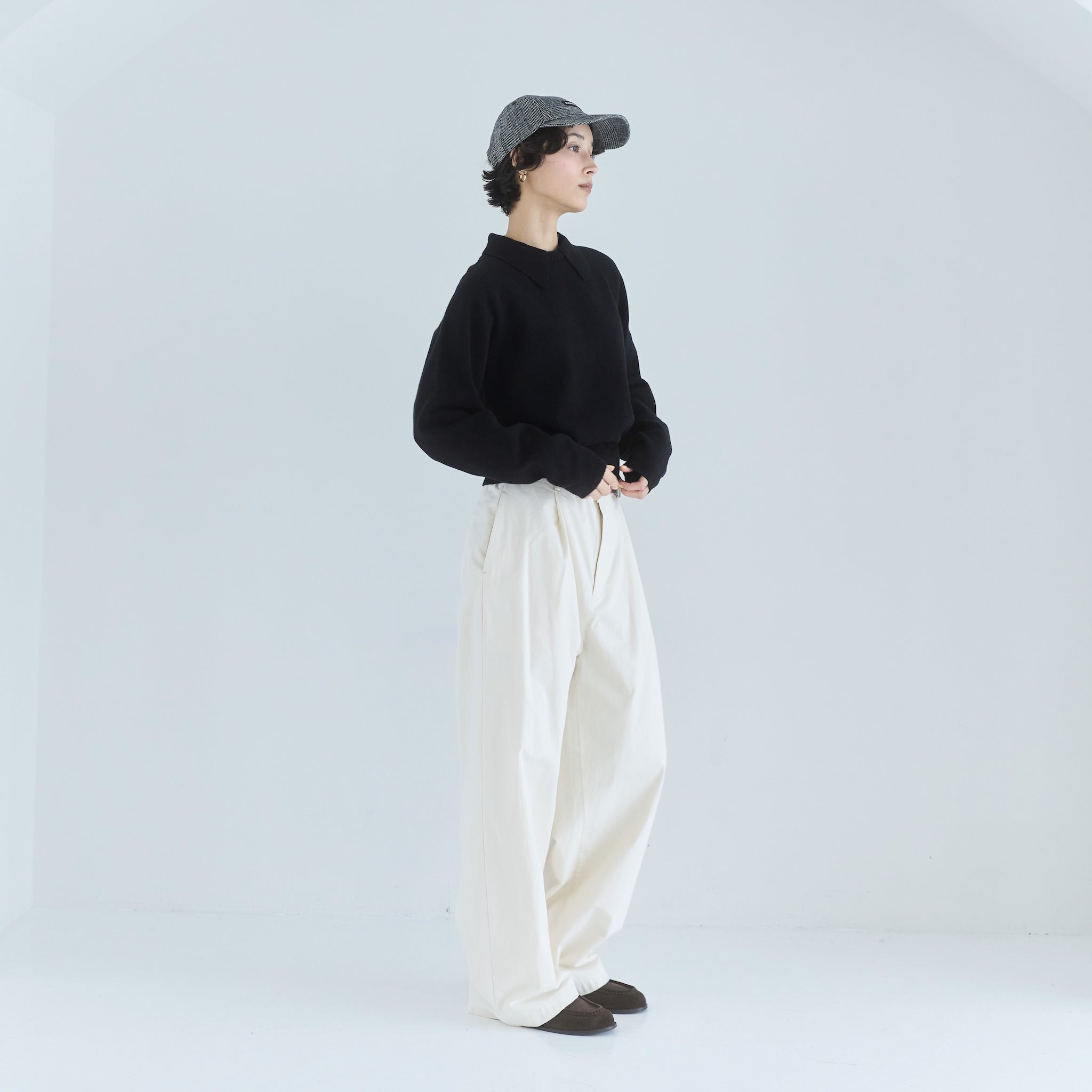 Fluffy Cotton Straight Pants