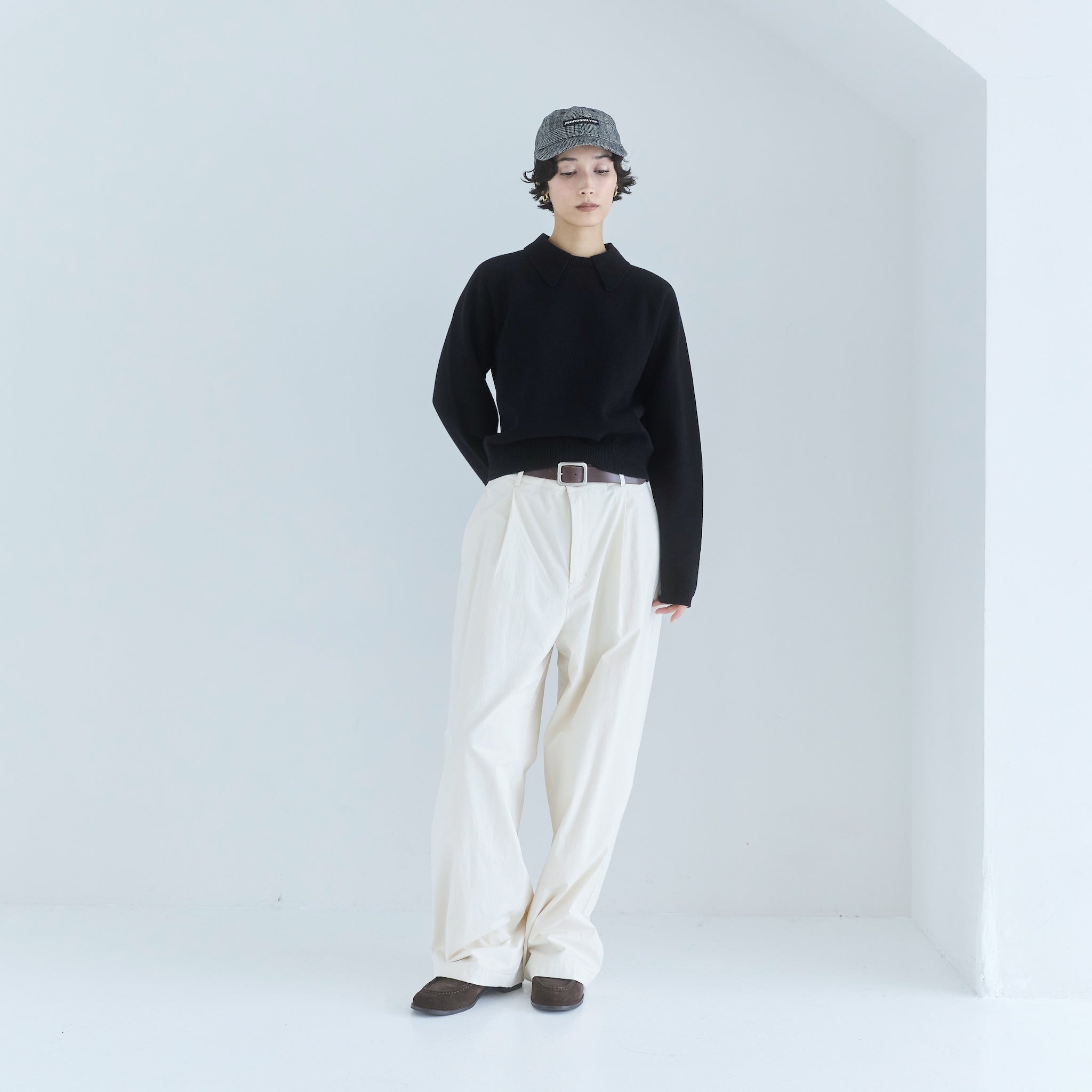 Fluffy Cotton Straight Pants