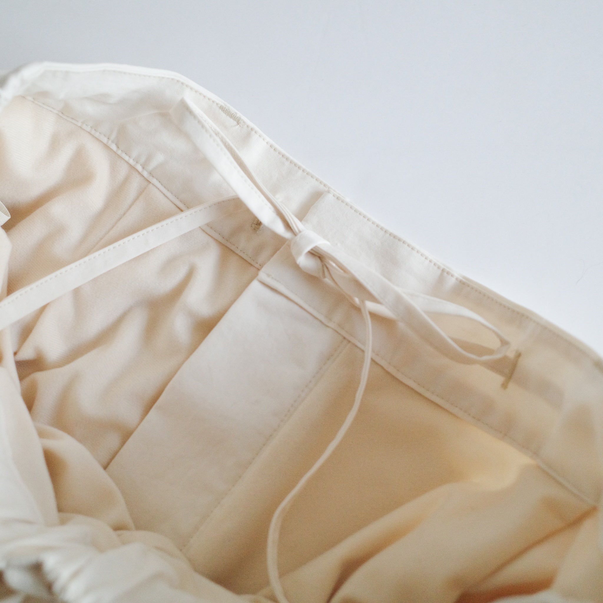 Fluffy Cotton Straight Pants