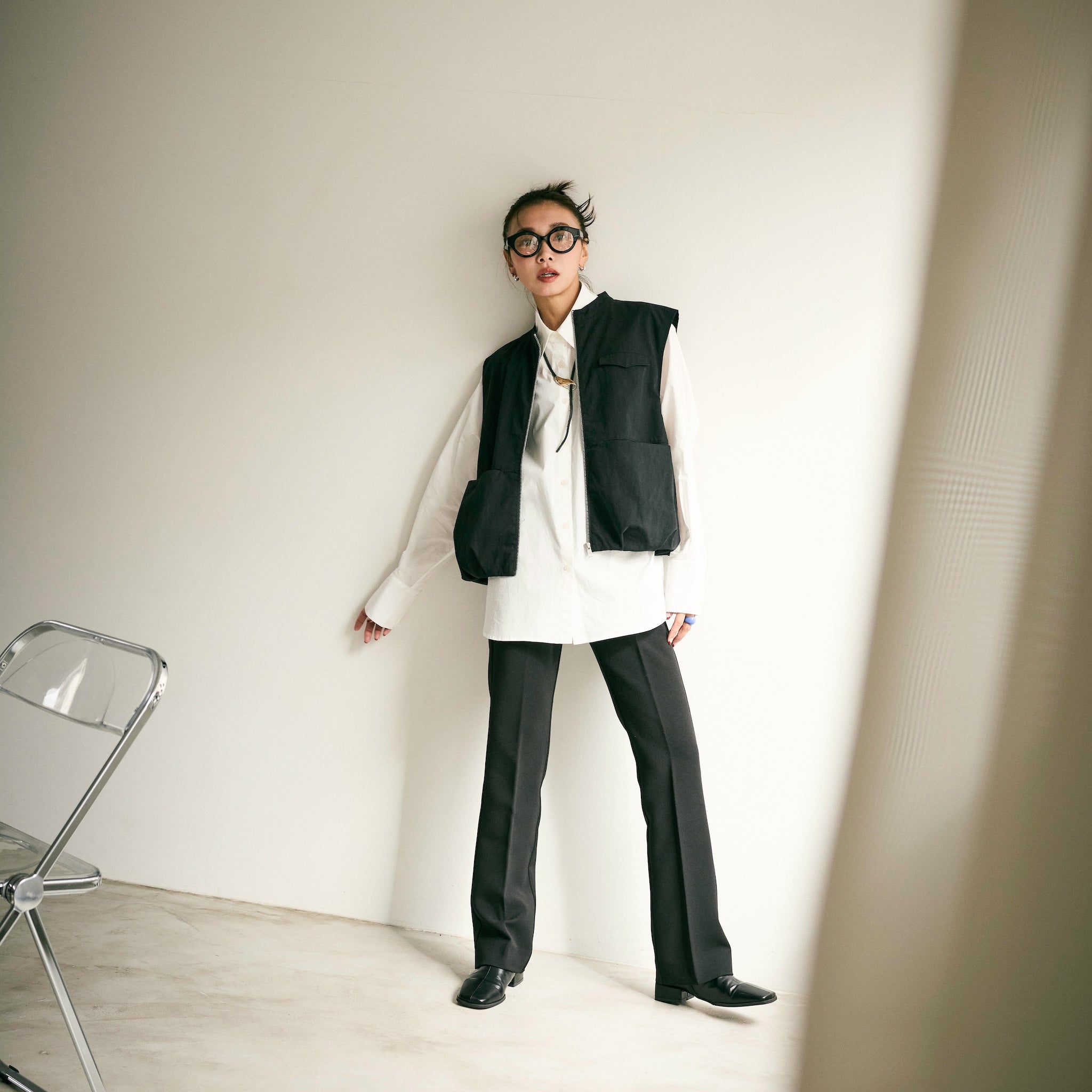 collab Slim Slacks Pants