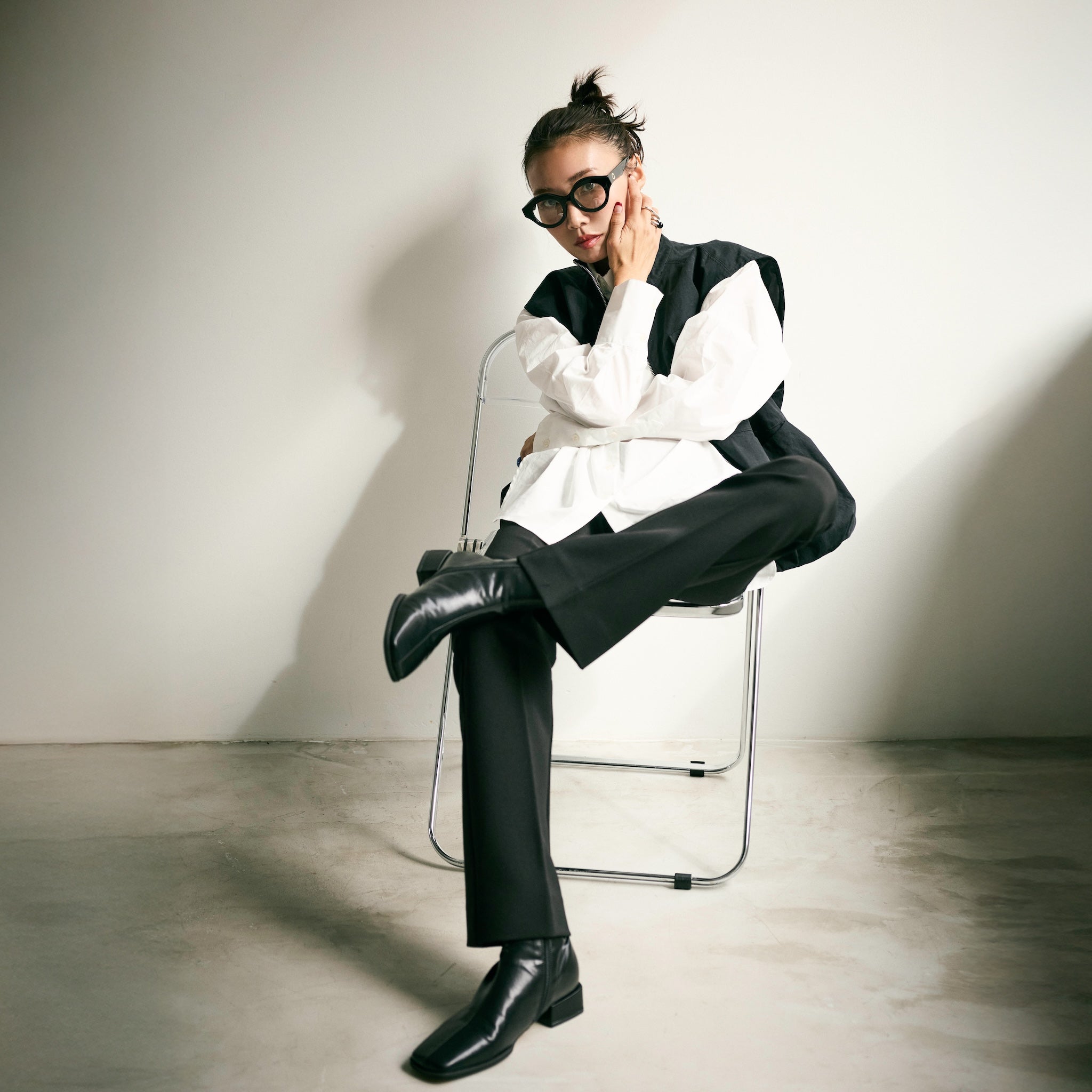 collab Slim Slacks Pants