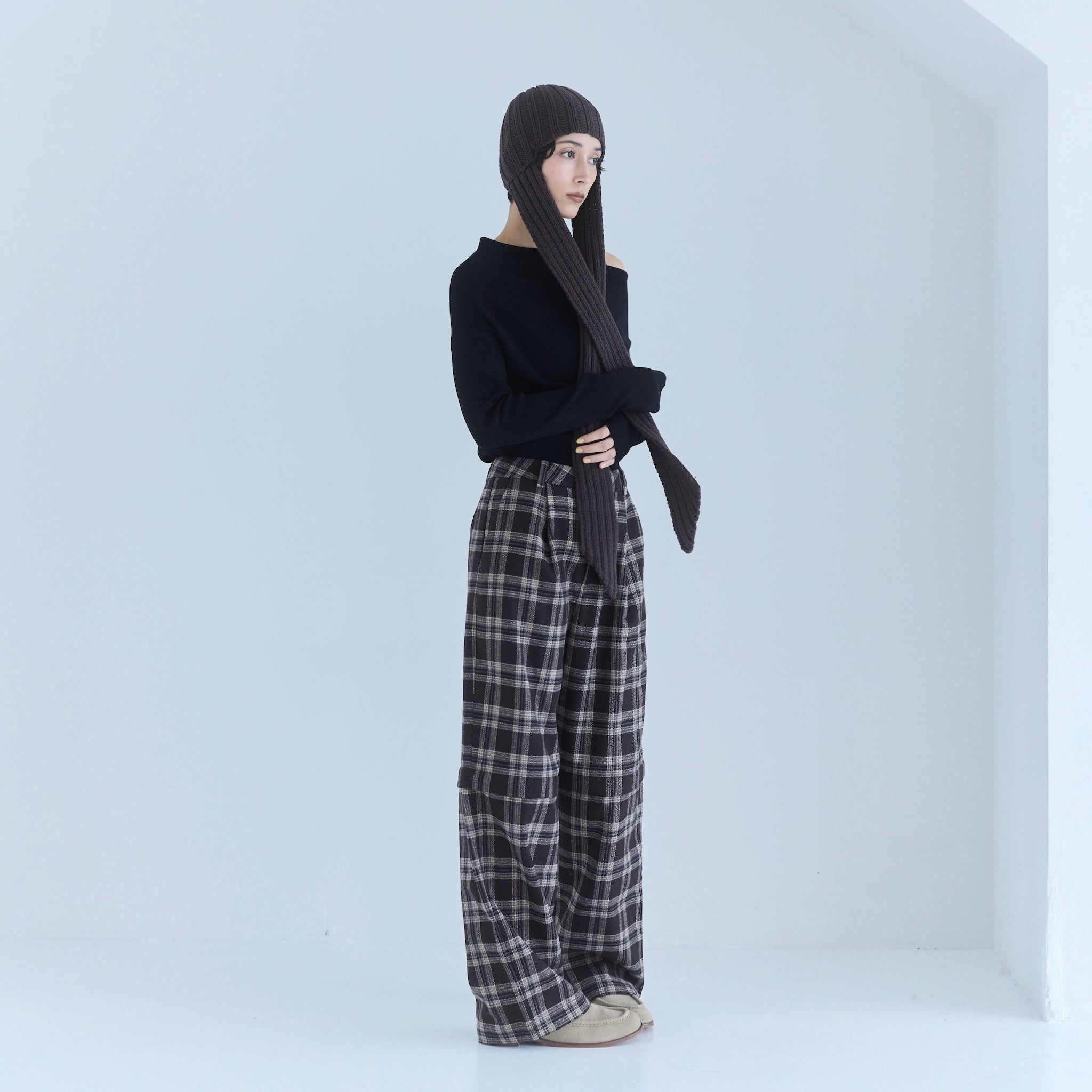 Knee Zip 2wayレングスパンツ