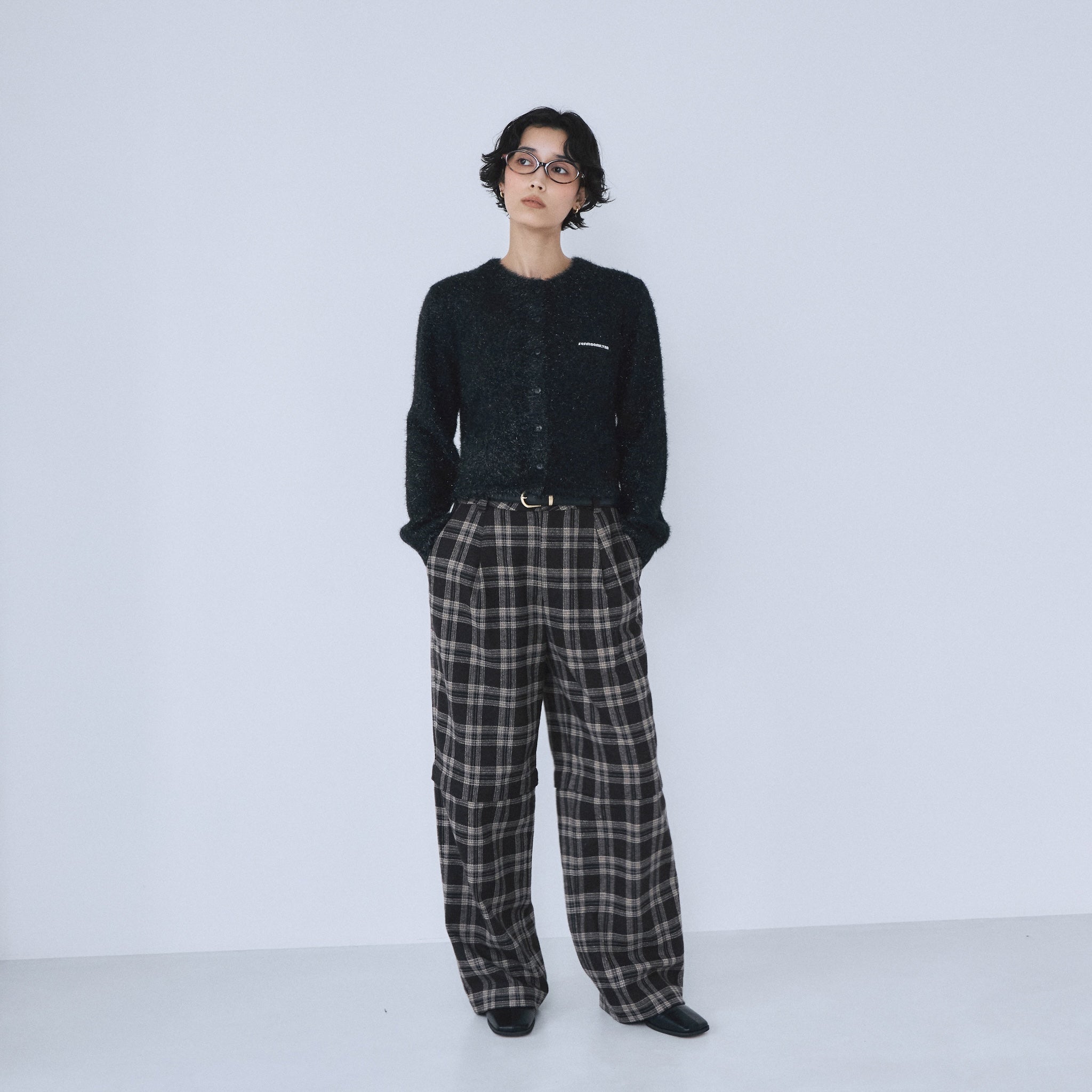 Knee Zip 2wayレングスパンツ