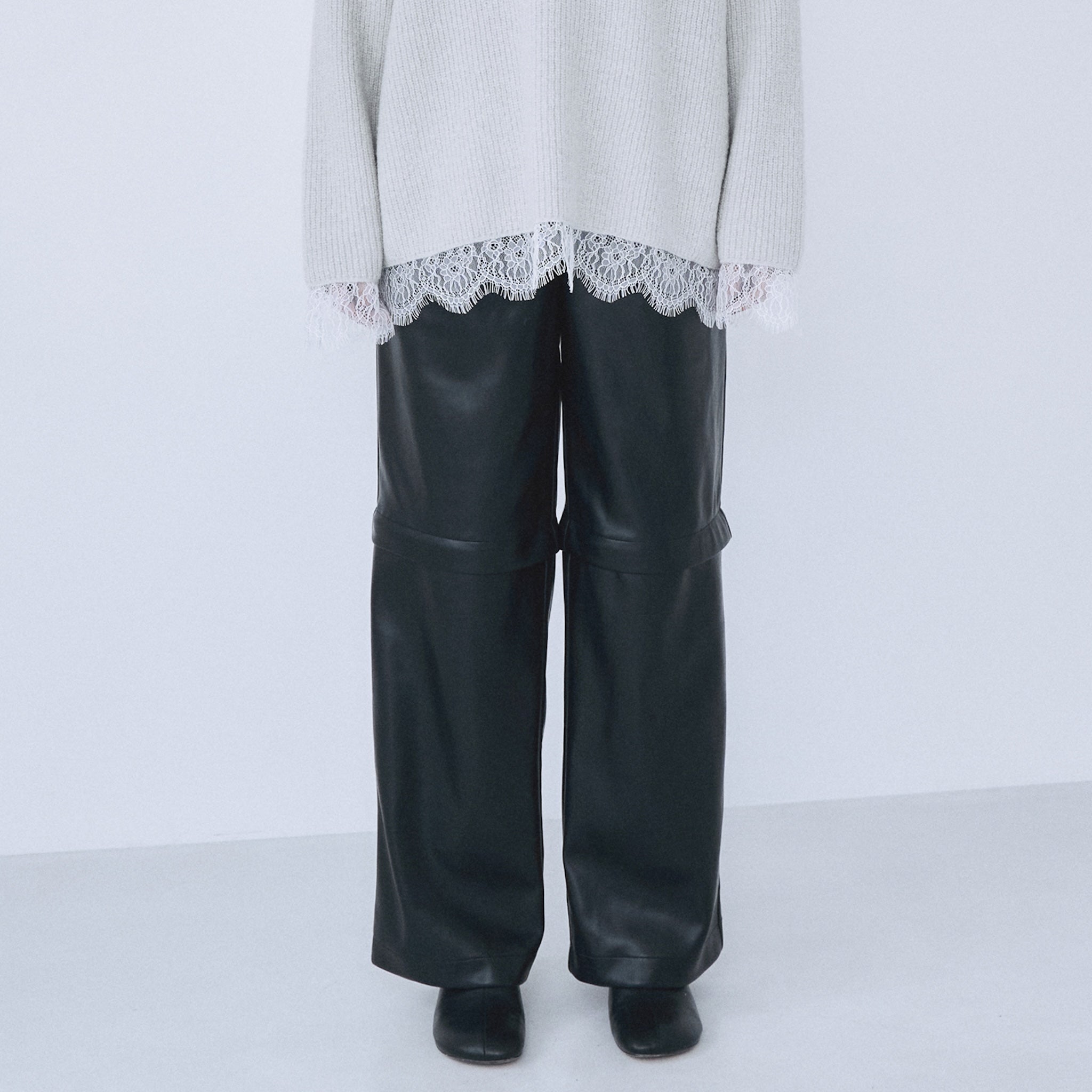 Knee Zip 2wayレングスパンツ